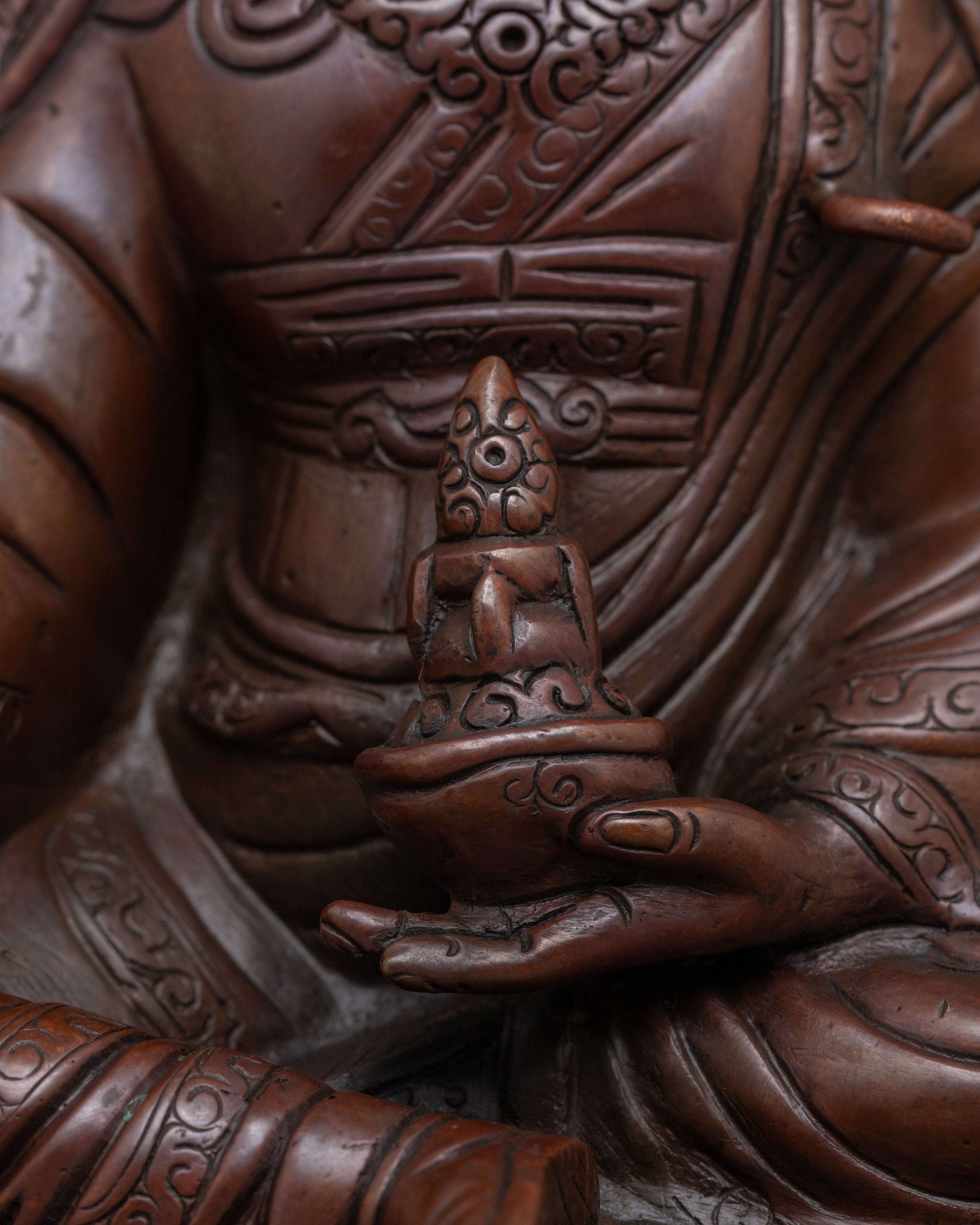 The Lotus Born Master of Tibetan Buddhism Guru Rinpoche | Spiritual and Religious Deity