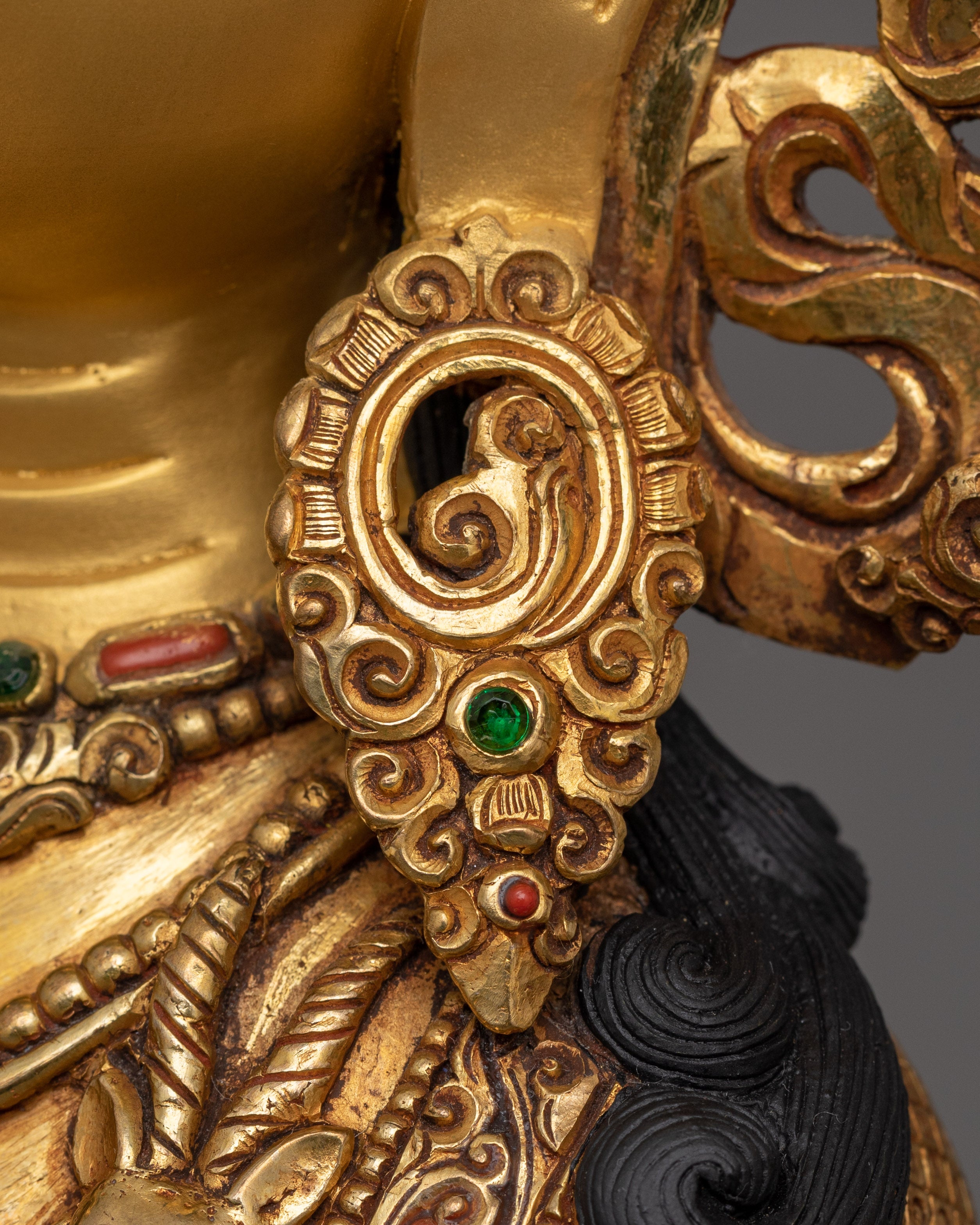 Bodhisattva Chenrezig 14.6 Inches Statue | Four Armed Avalokiteshvara Sculpture