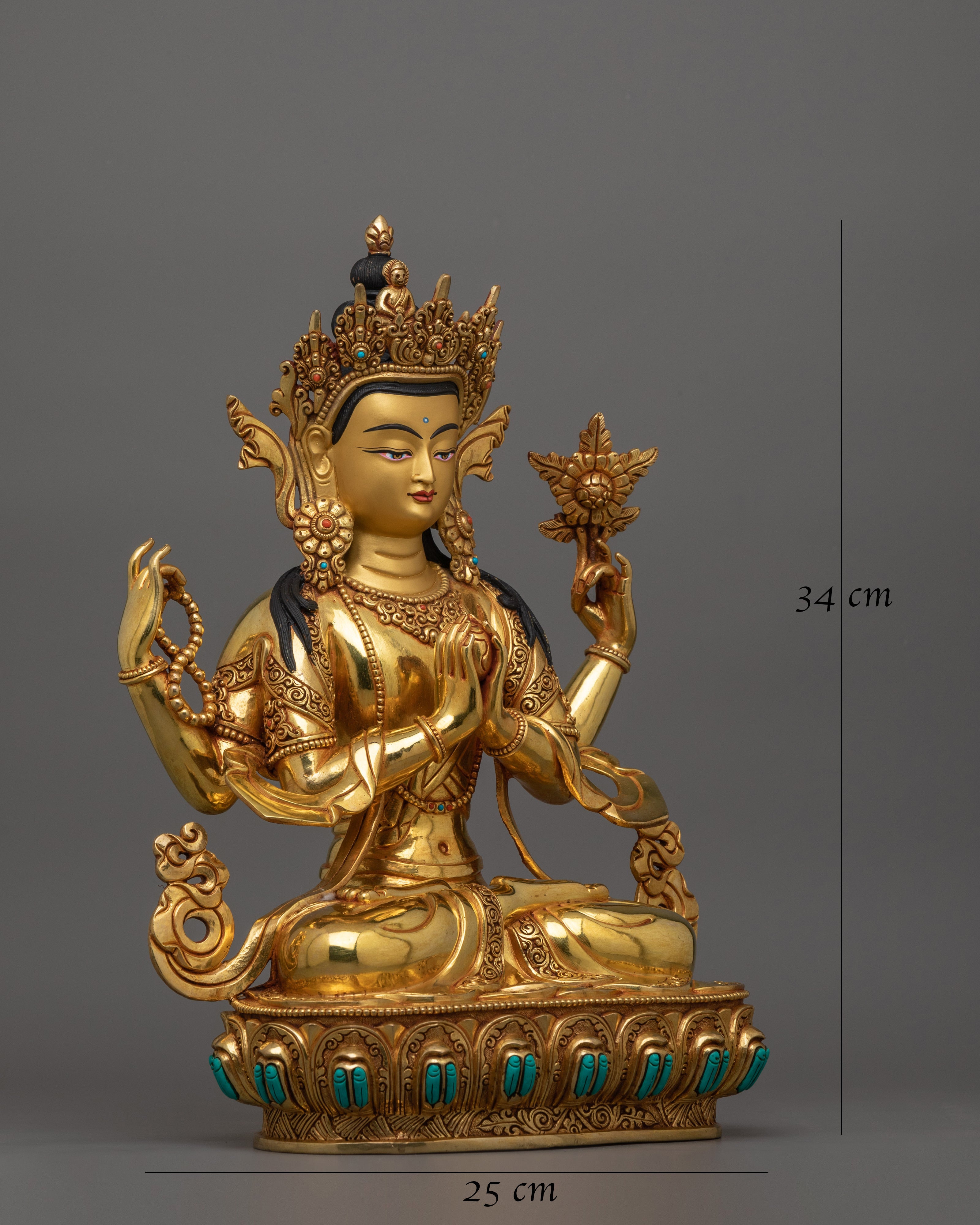 Bodhisattva of Compassion Chenresig Sculpture