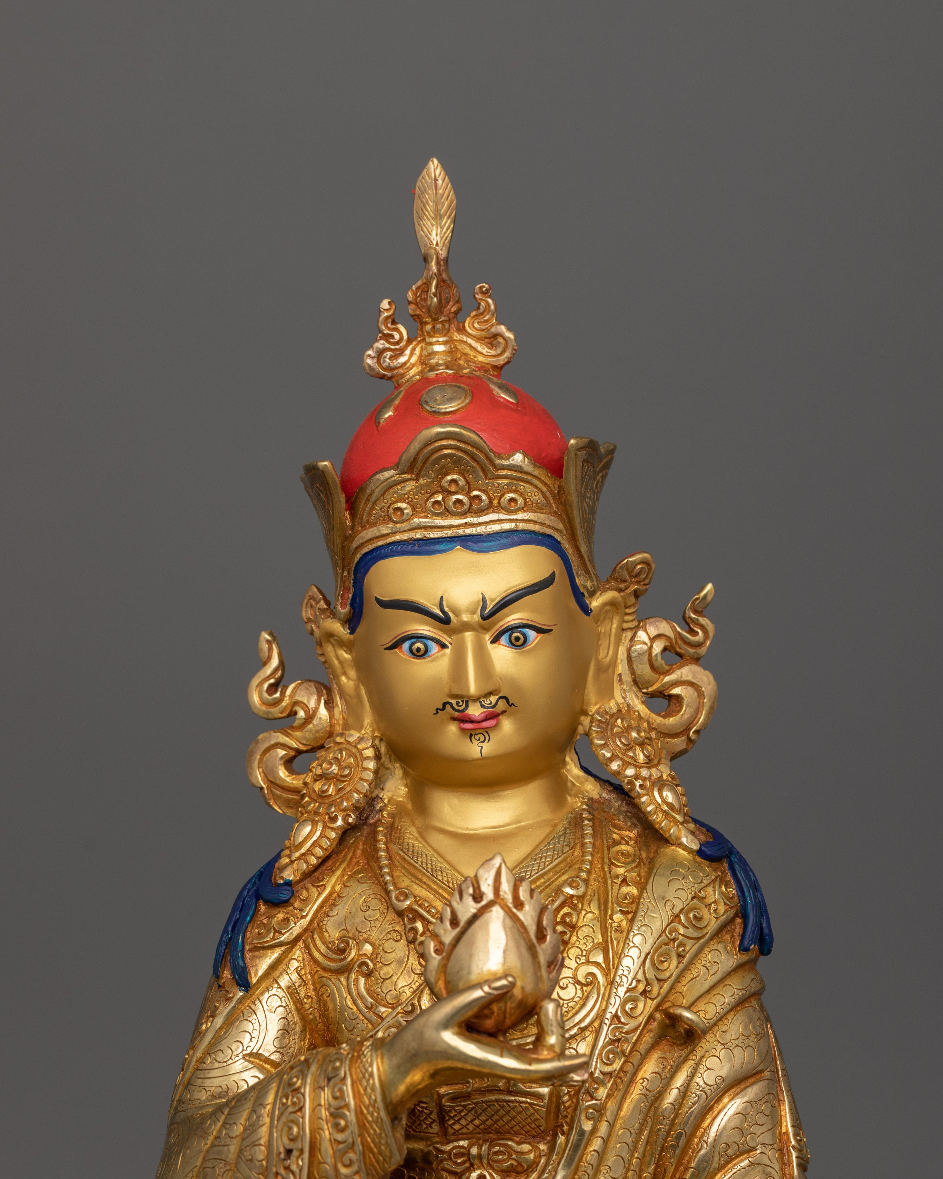 14.6 Inches Guru Norla Statue | The Wealth-Granting Manifestation of Guru Rinpoche