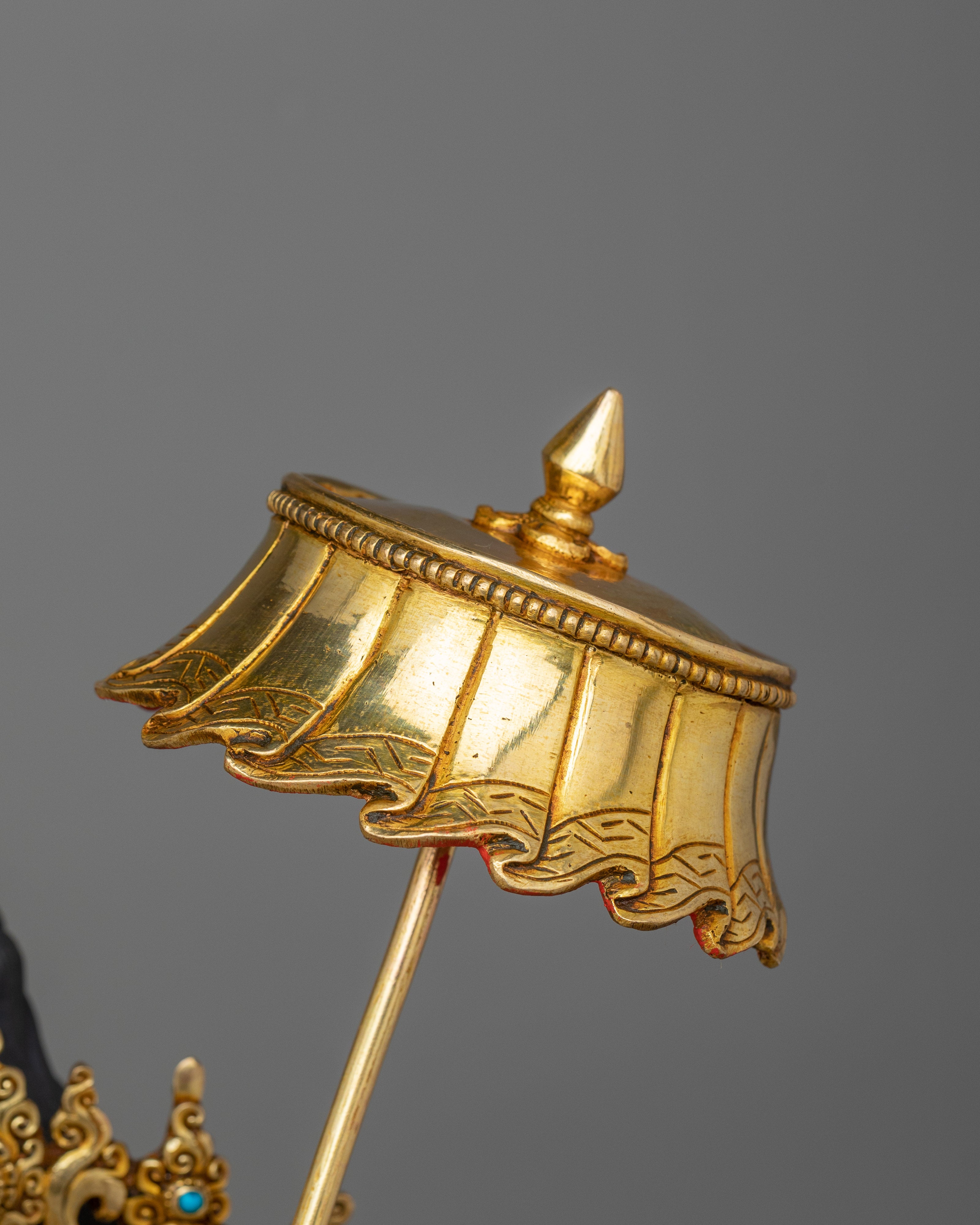 Three eyes beautiful Deity dukar Statue | Protection and Liberation