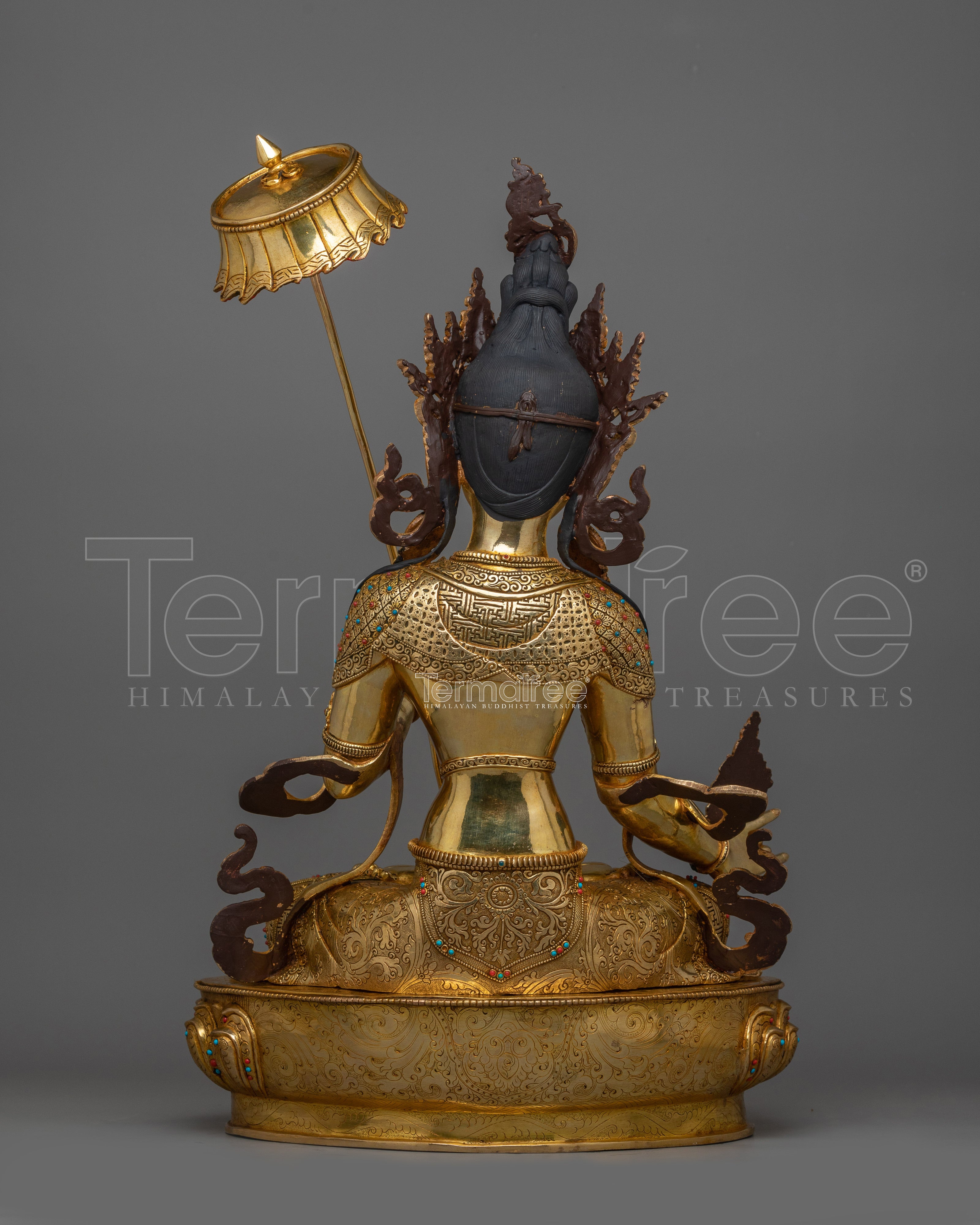 Three eyes beautiful Deity dukar Statue | Protection and Liberation