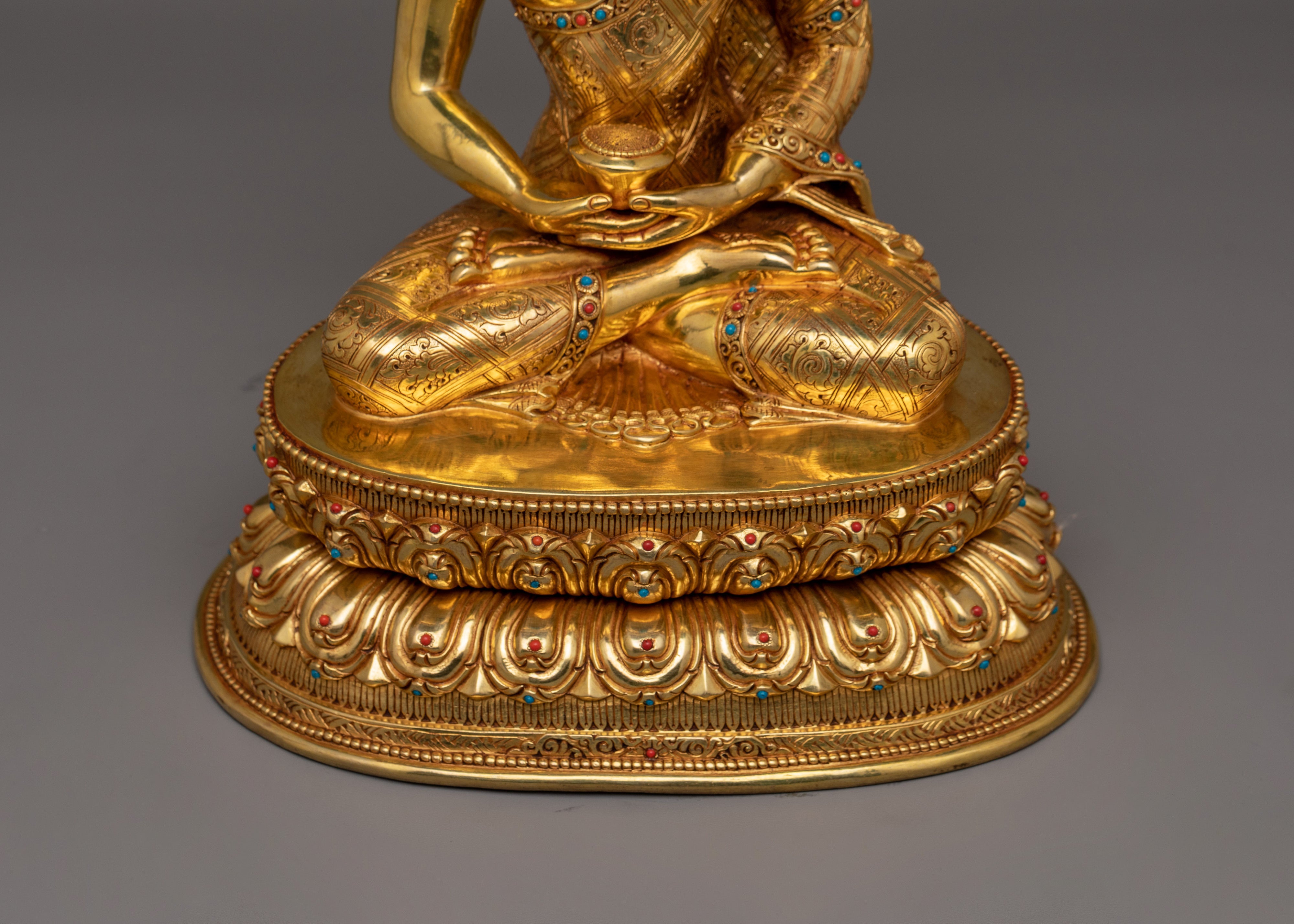 Historical Pure land Buddha Amitabha Statue | Guide to Enlightenment and Peace