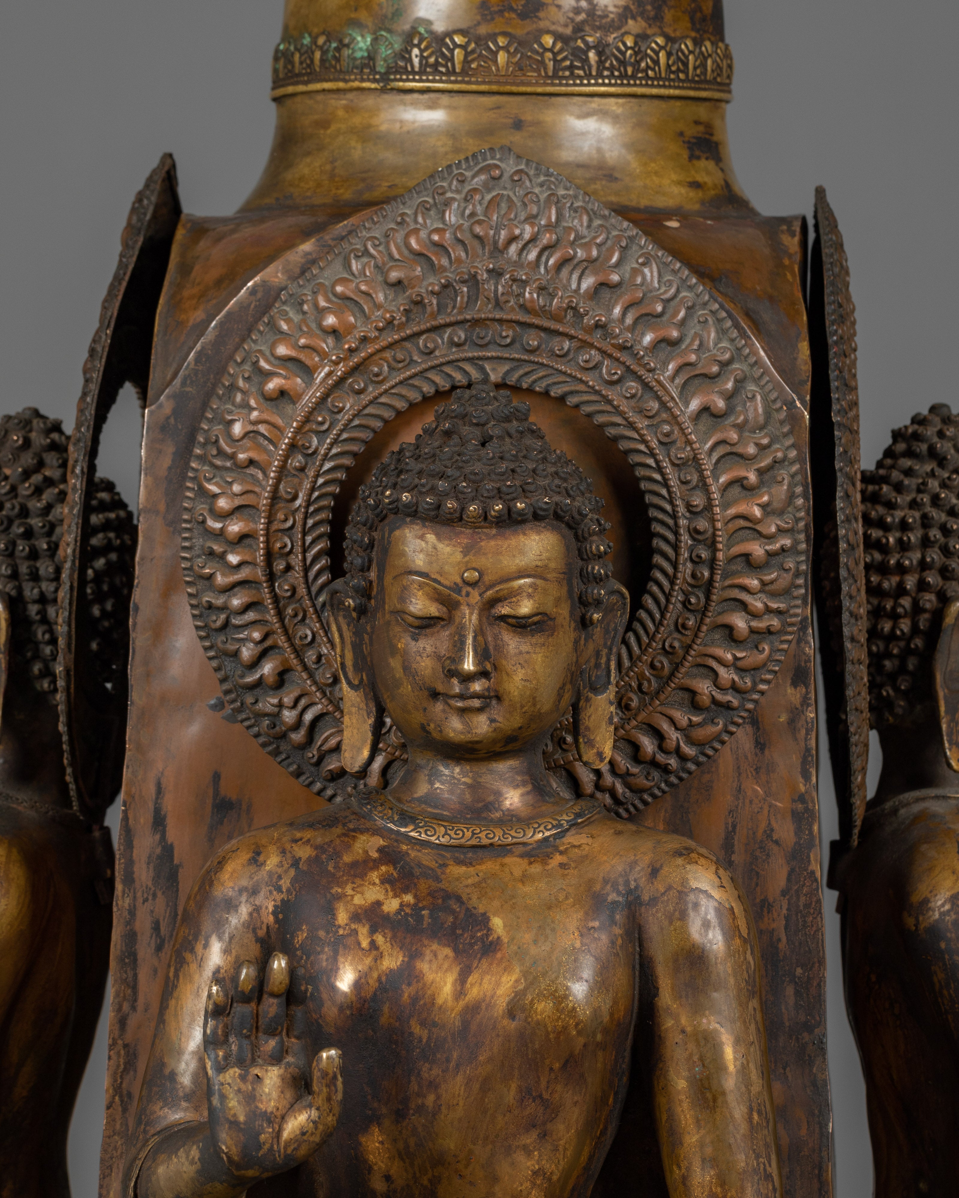 Enlightened Future Standing Buddha Sculpture | Symbol of Hope