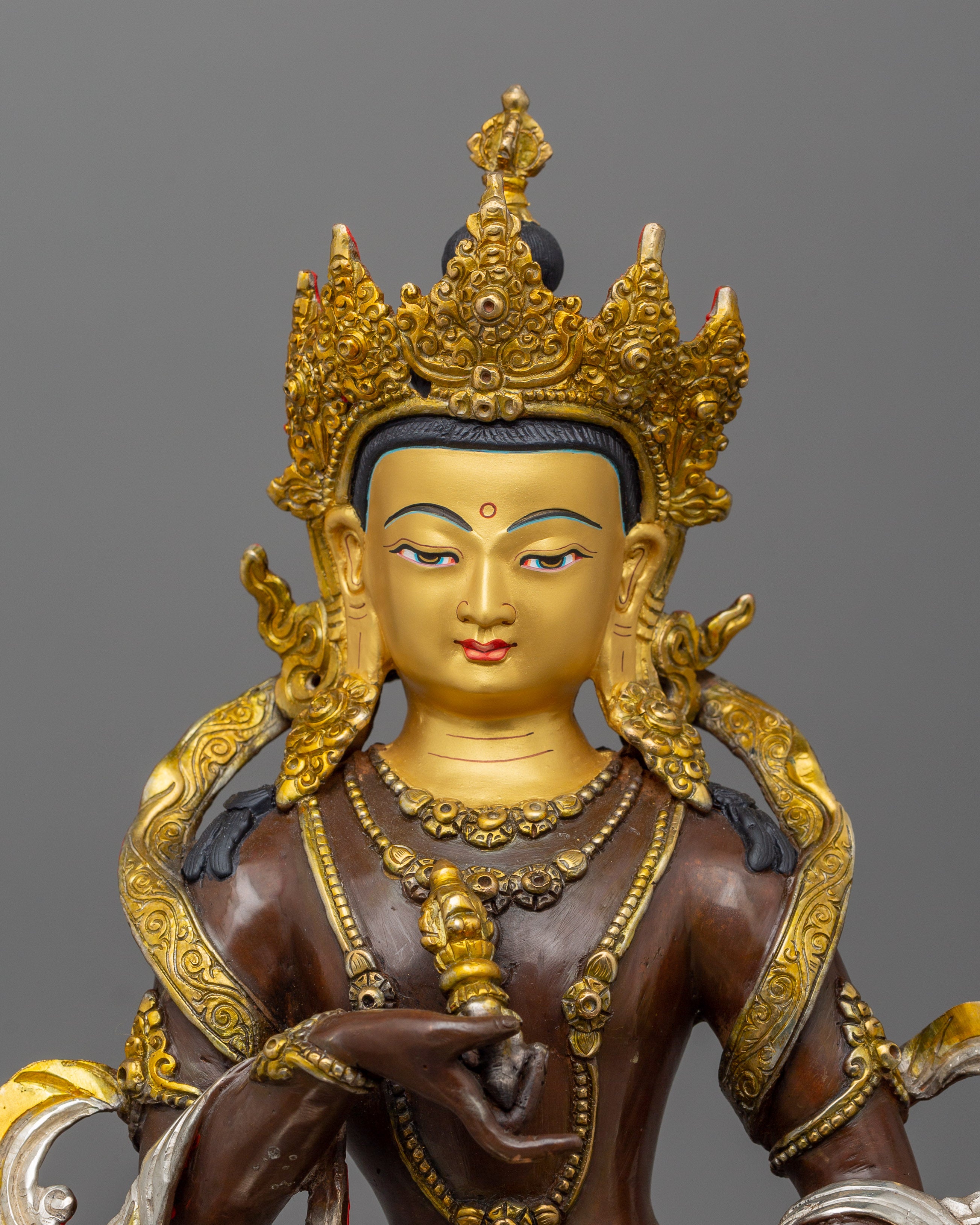 Handmade Vajrasattva with Halo Statue | Representation of Compassion