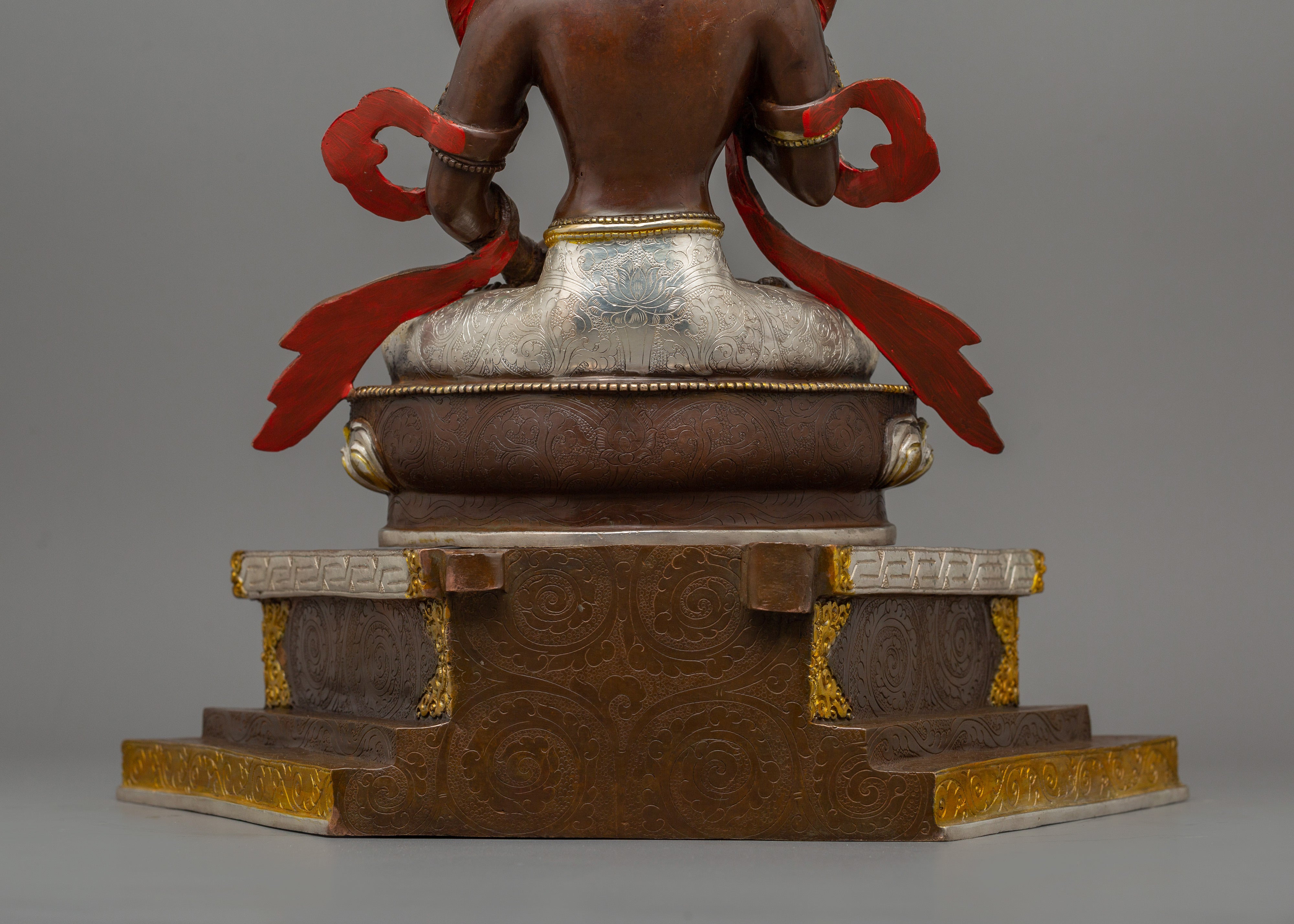 Handmade Vajrasattva with Halo Statue | Representation of Compassion