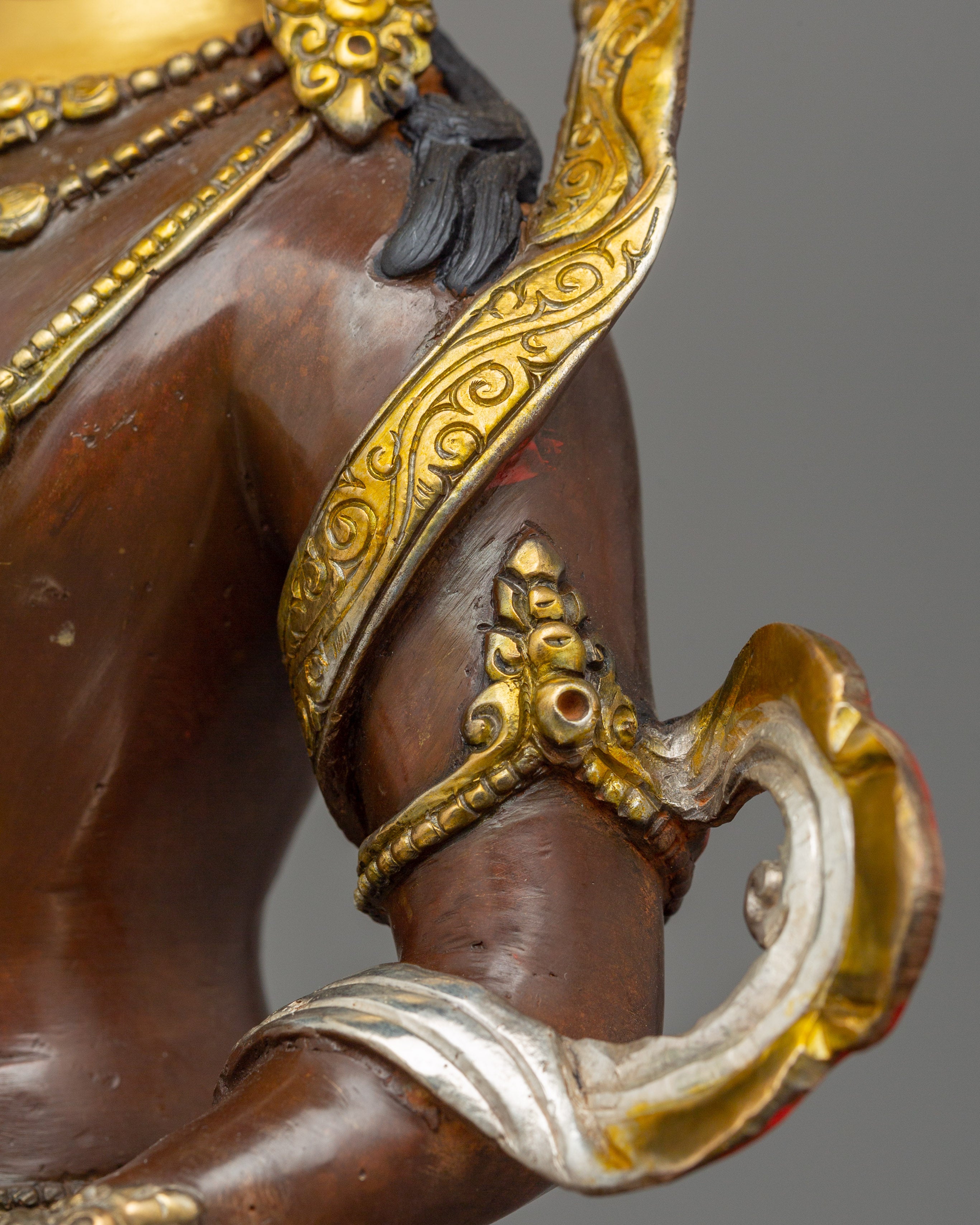 Handmade Vajrasattva with Halo Statue | Representation of Compassion