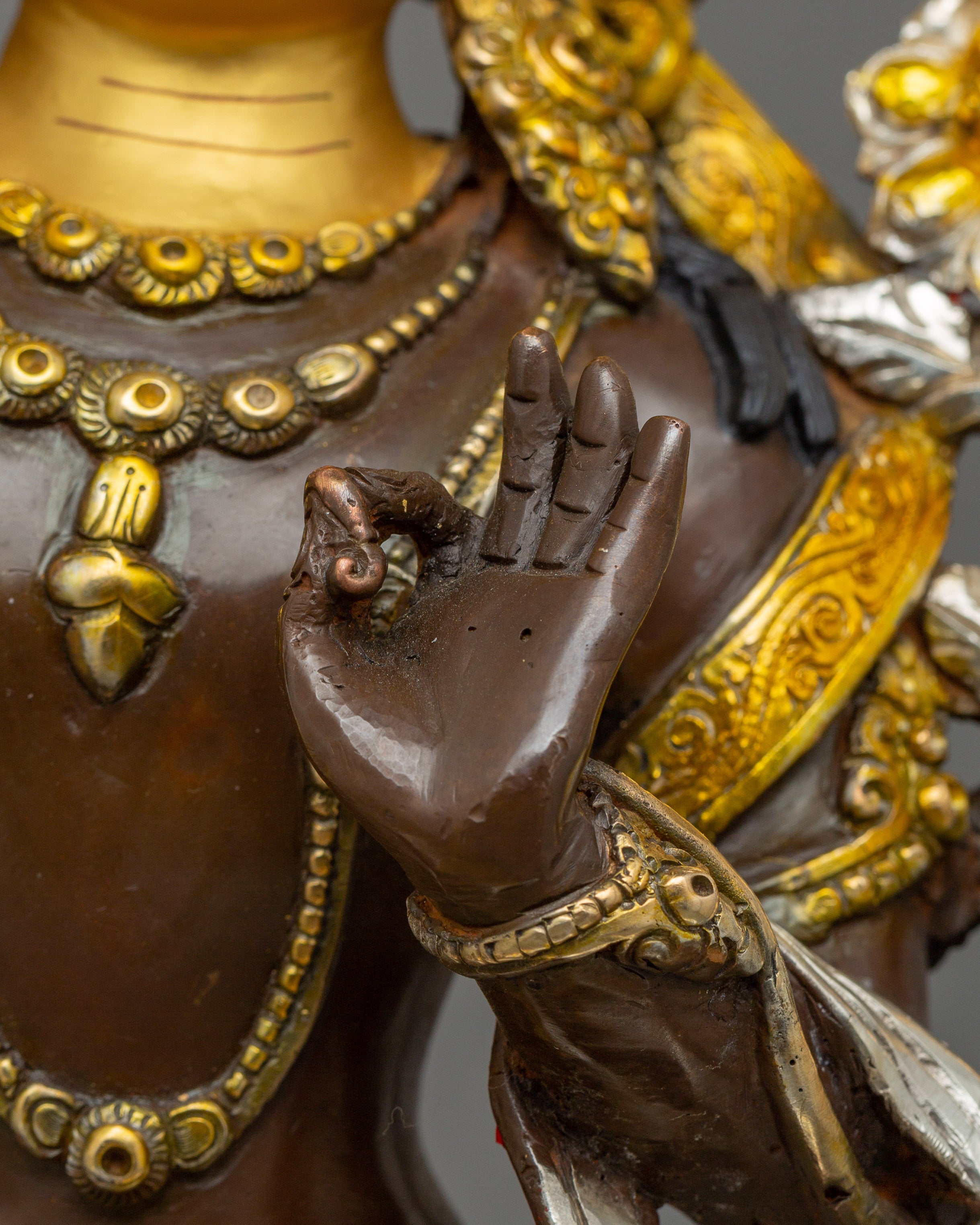 The Noble Mahanaya Buddhist Manjushri Sculpture | The Bodhisattva of Enlightenment