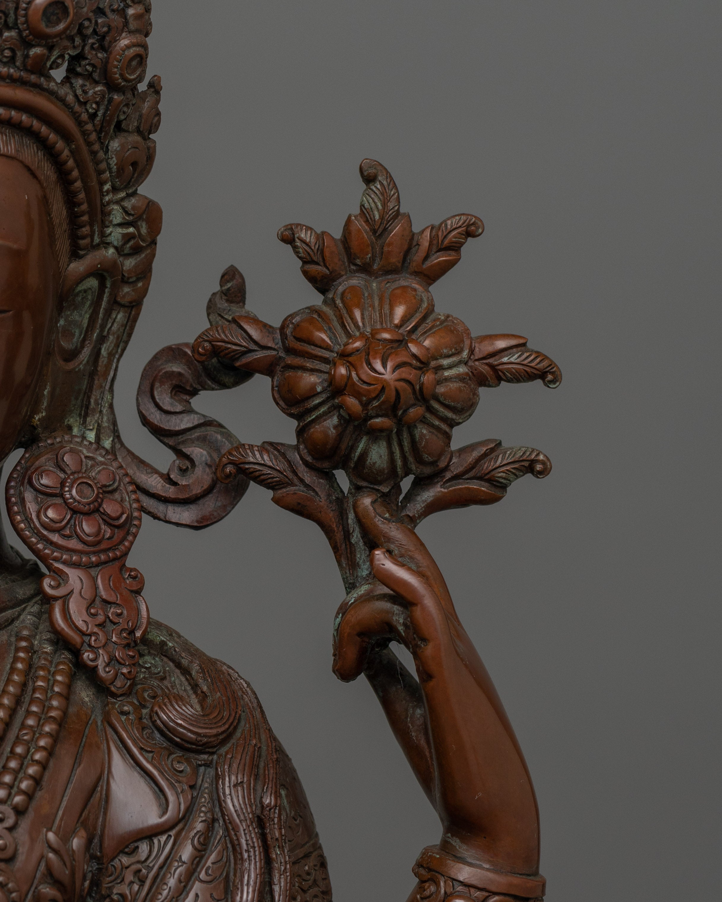 Bodhisattva Deity Chenrezig Statue | Full of Compassion