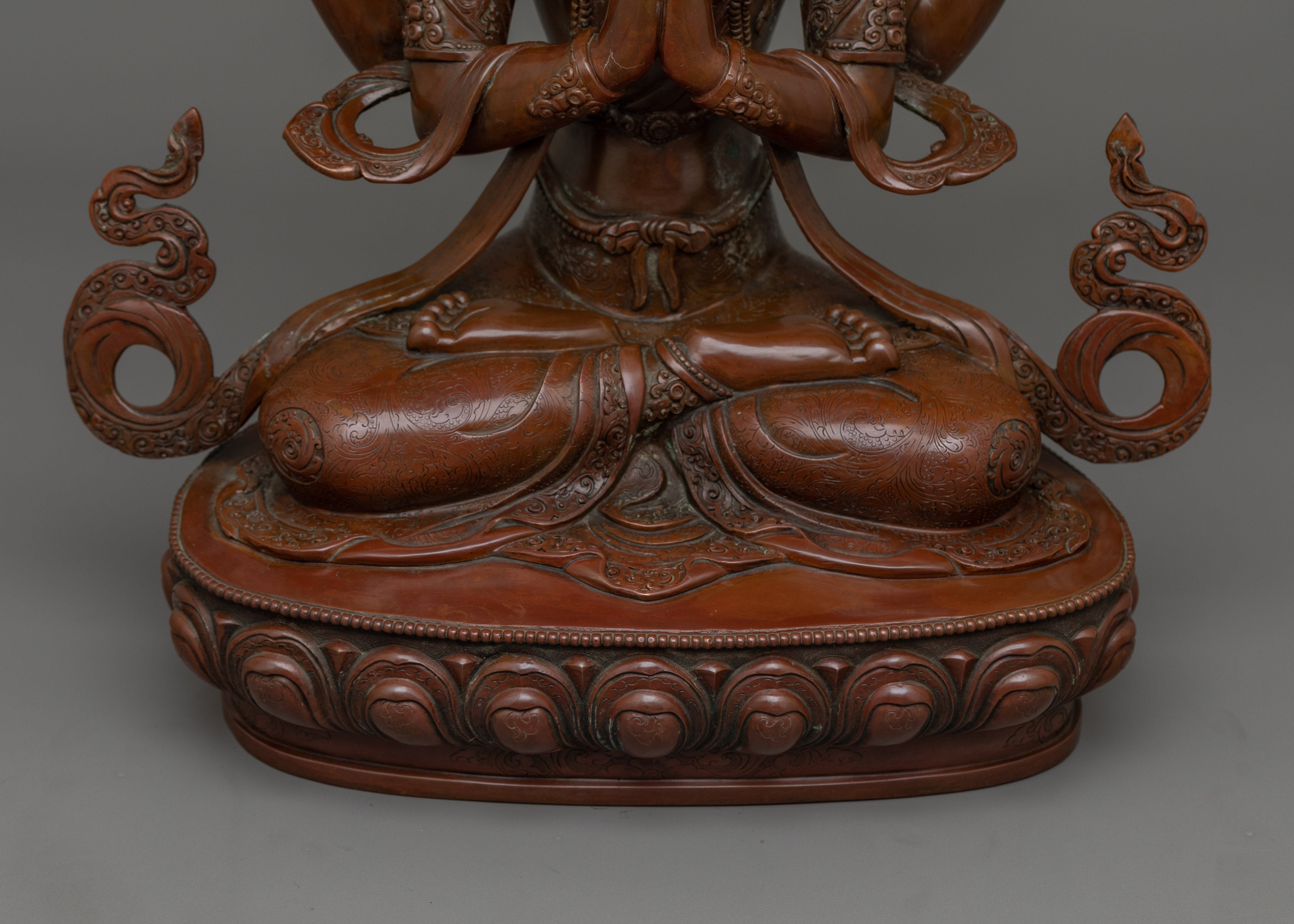 Bodhisattva Deity Chenrezig Statue | Full of Compassion