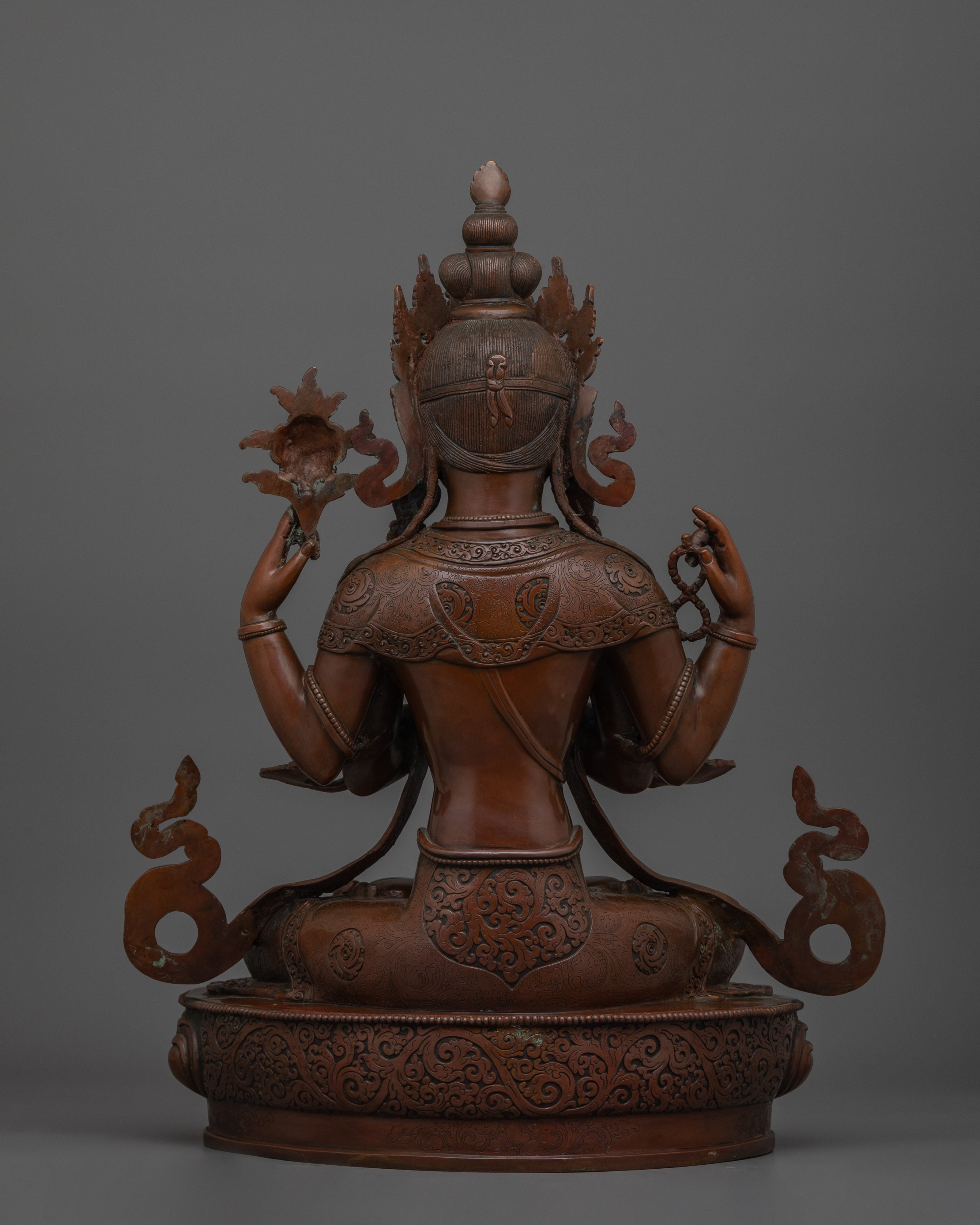 Bodhisattva Deity Chenrezig Statue | Full of Compassion