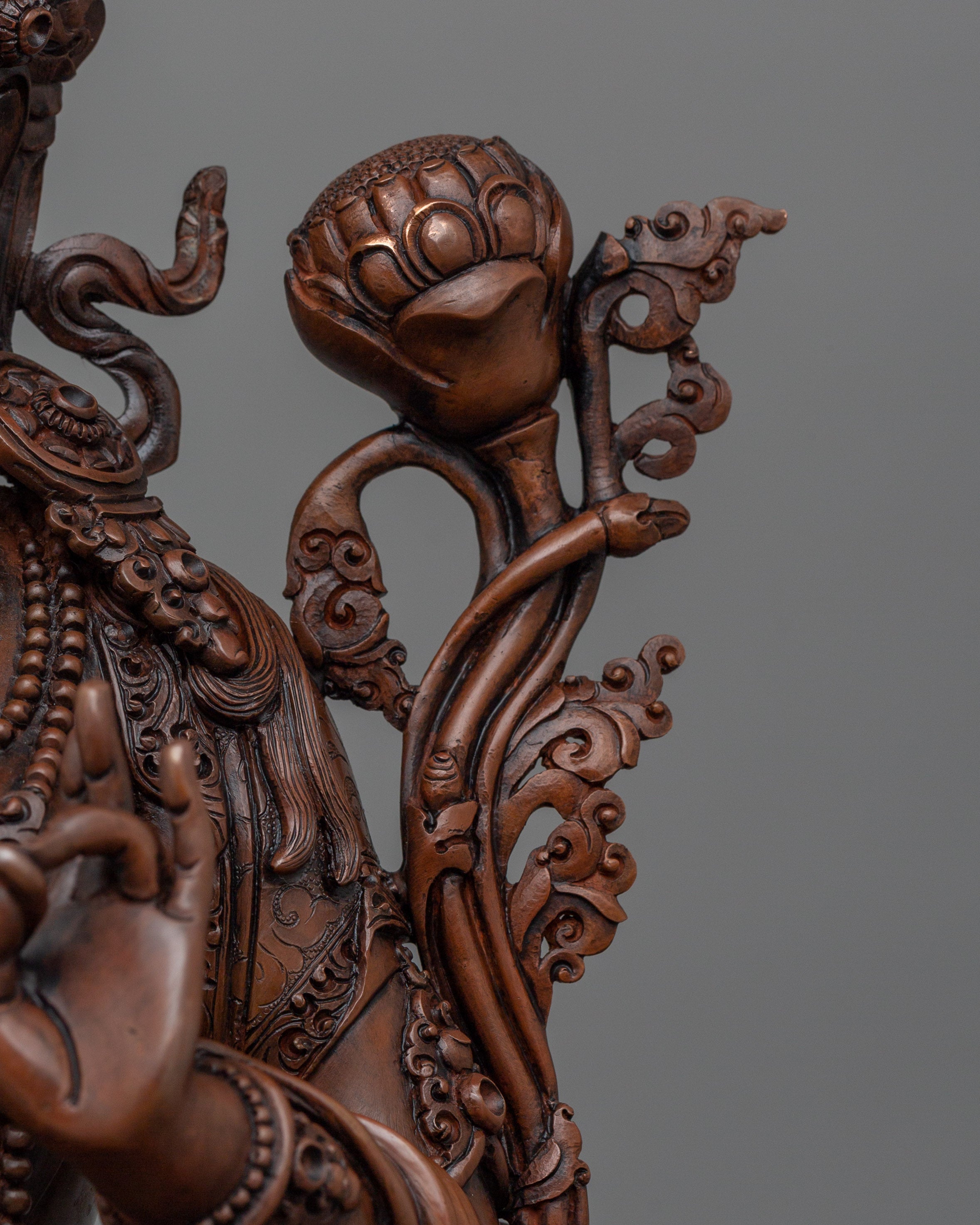 Himalayan Goddess of Compassion Shyama Tara Statue | The Swift and Fearless Savior