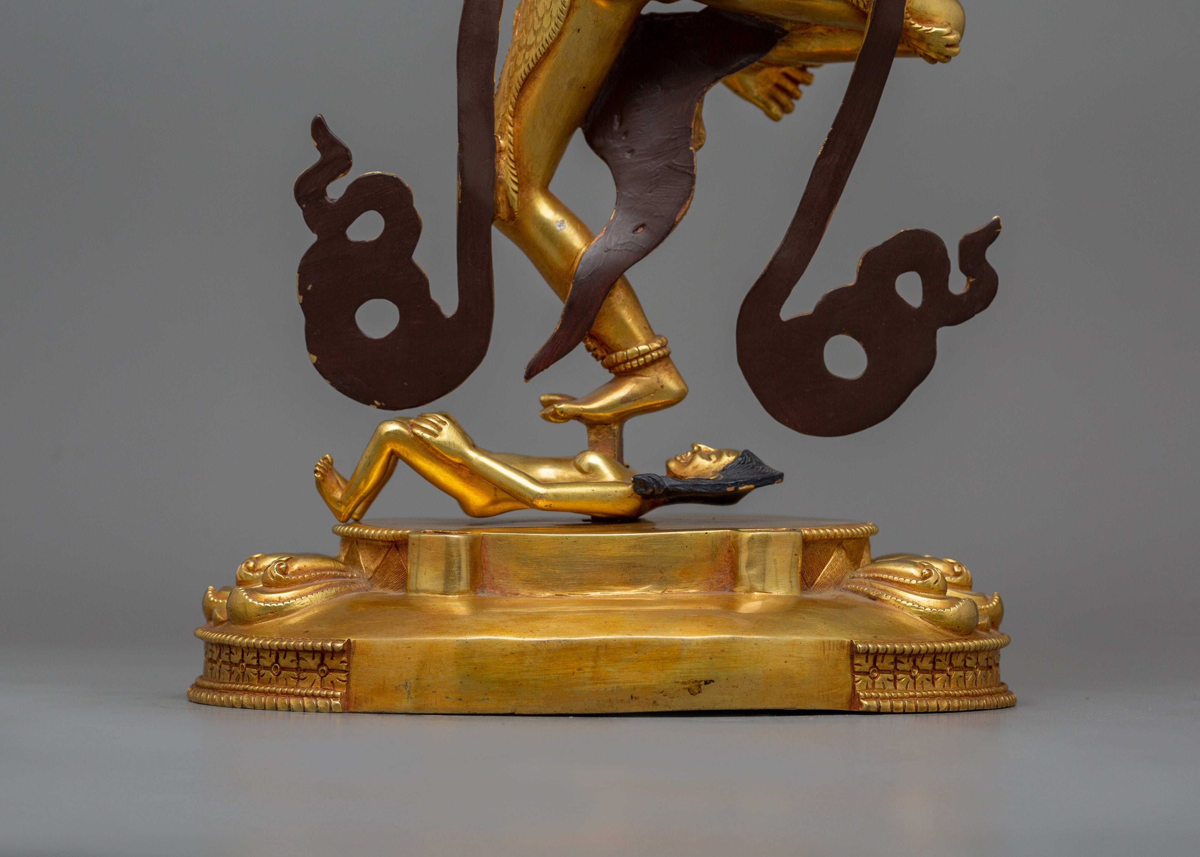 Himalayan Statue of Lion-Faced Dakini Simhamukha | The Fierce Wisdom Dakini