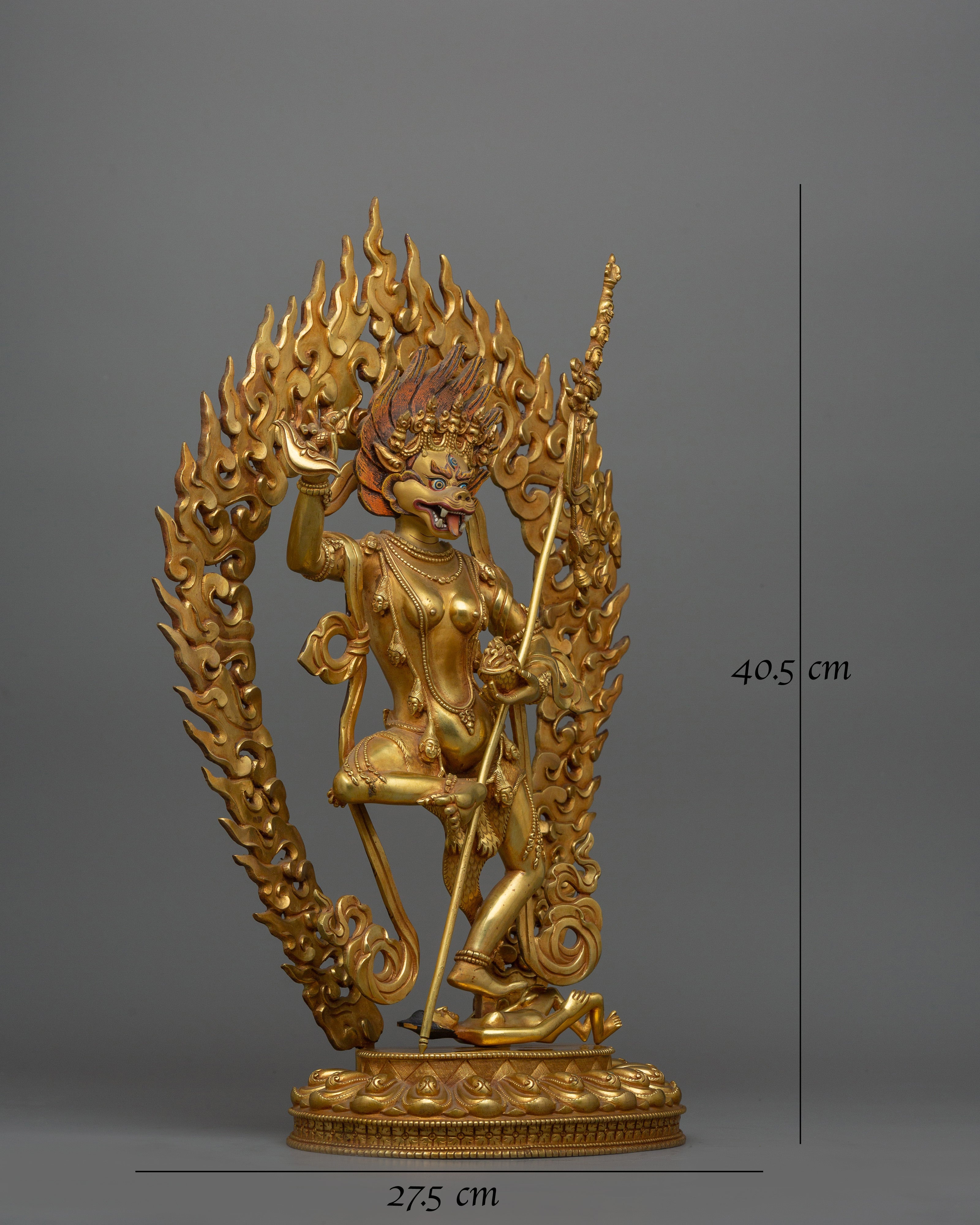 statue-of-lion-faced-dakini-simhamukha