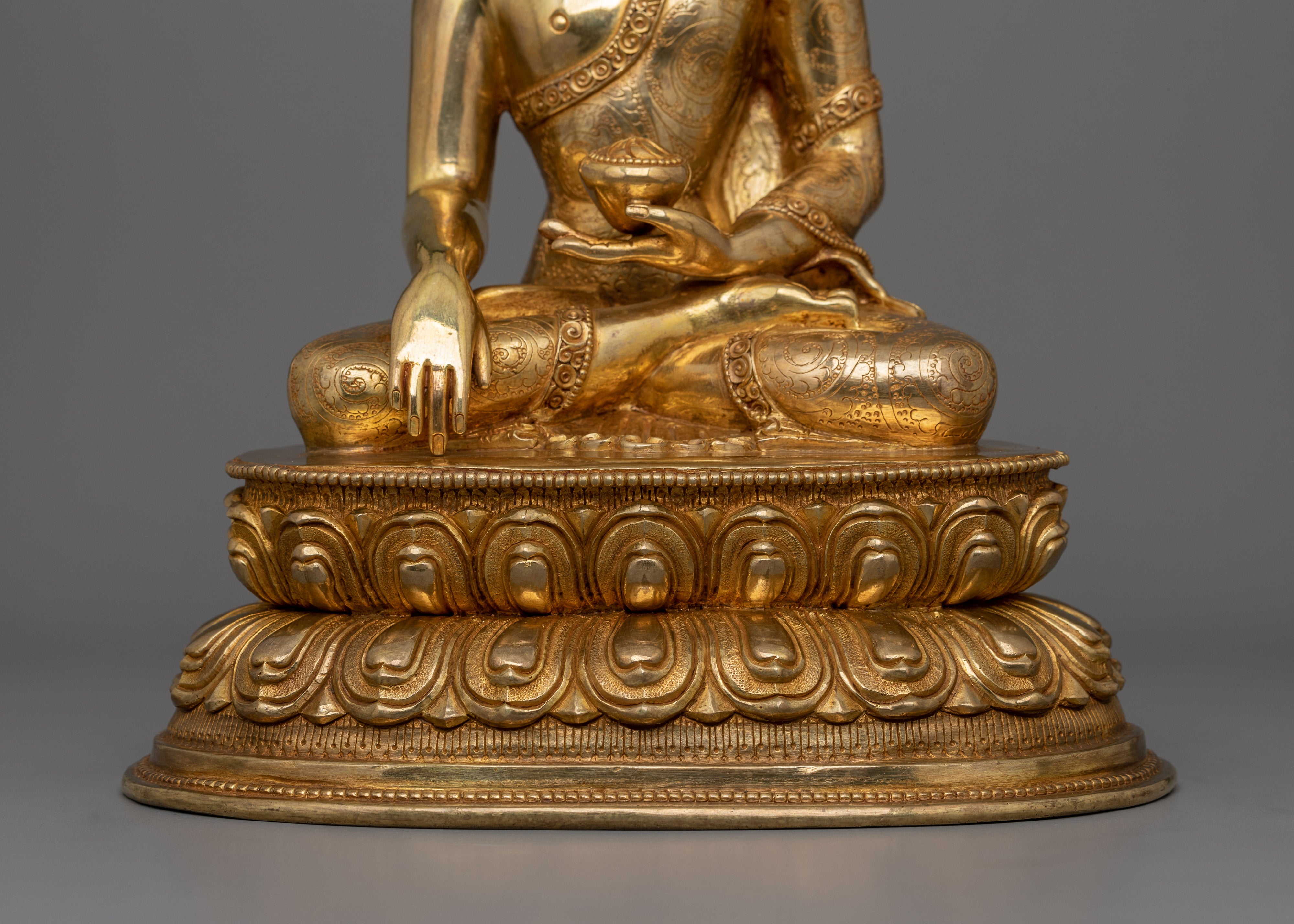 Hand Crafted Figurine Shakyamuni Buddha | The Buddha of Wisdom