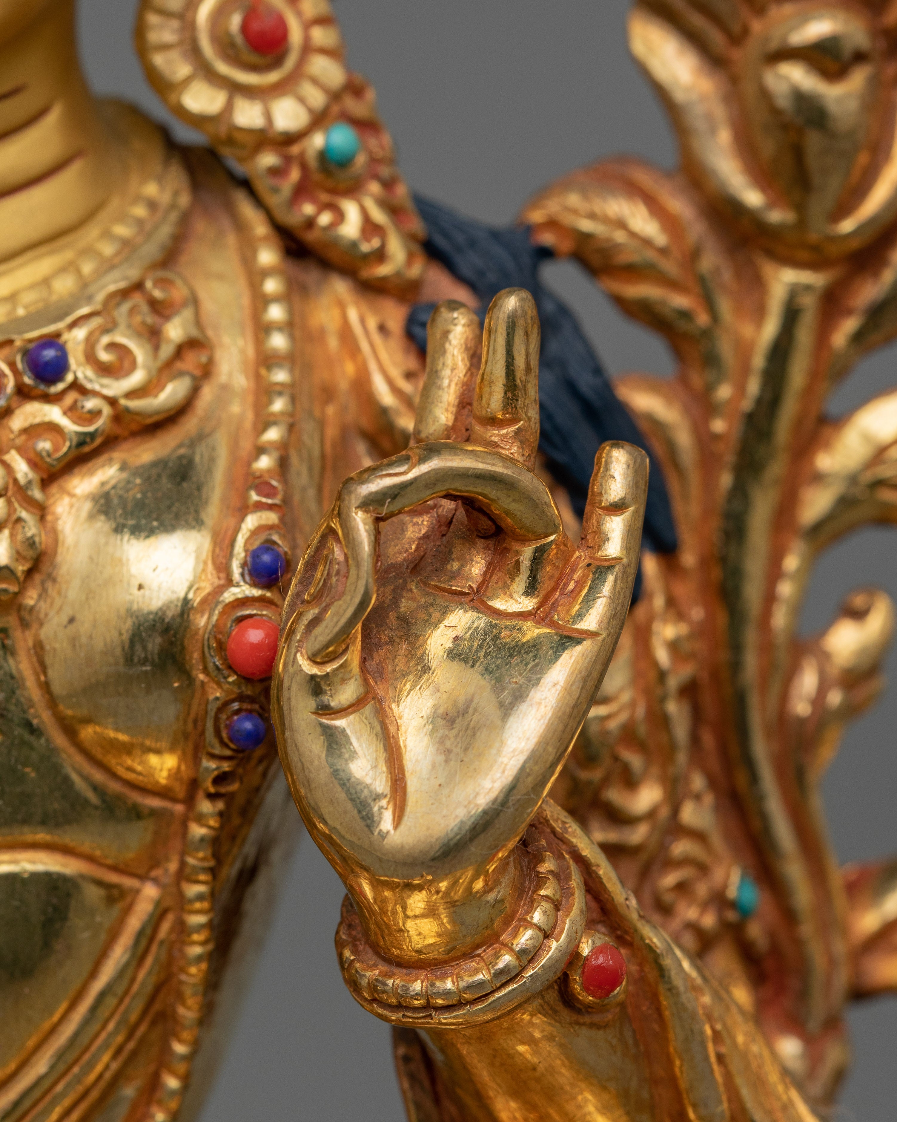 The Divine Mother Green Tara Statue | Sculpture for Decor