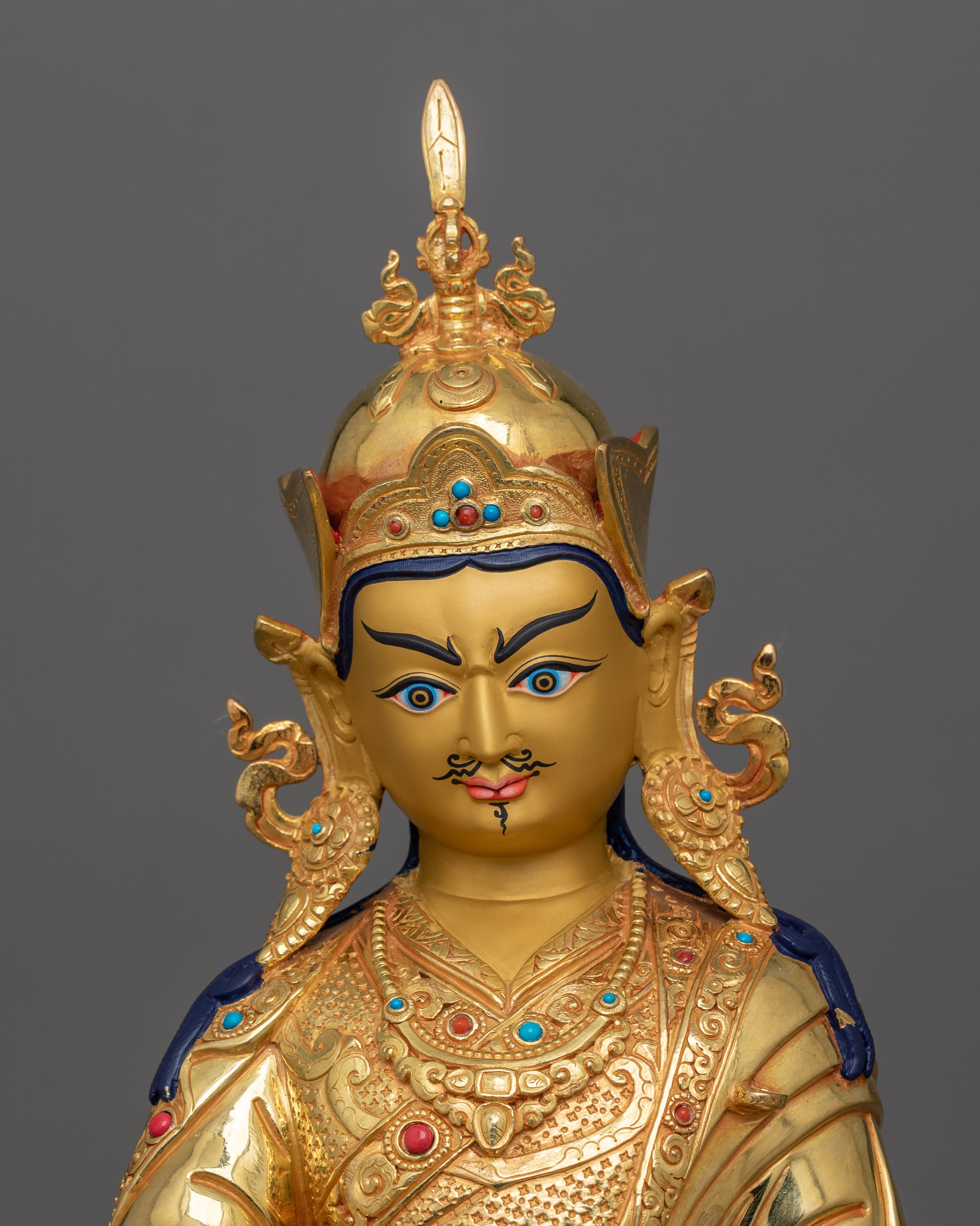 Handmade Tantric Deity Guru Rinpoche Statue | Master Of Tantras