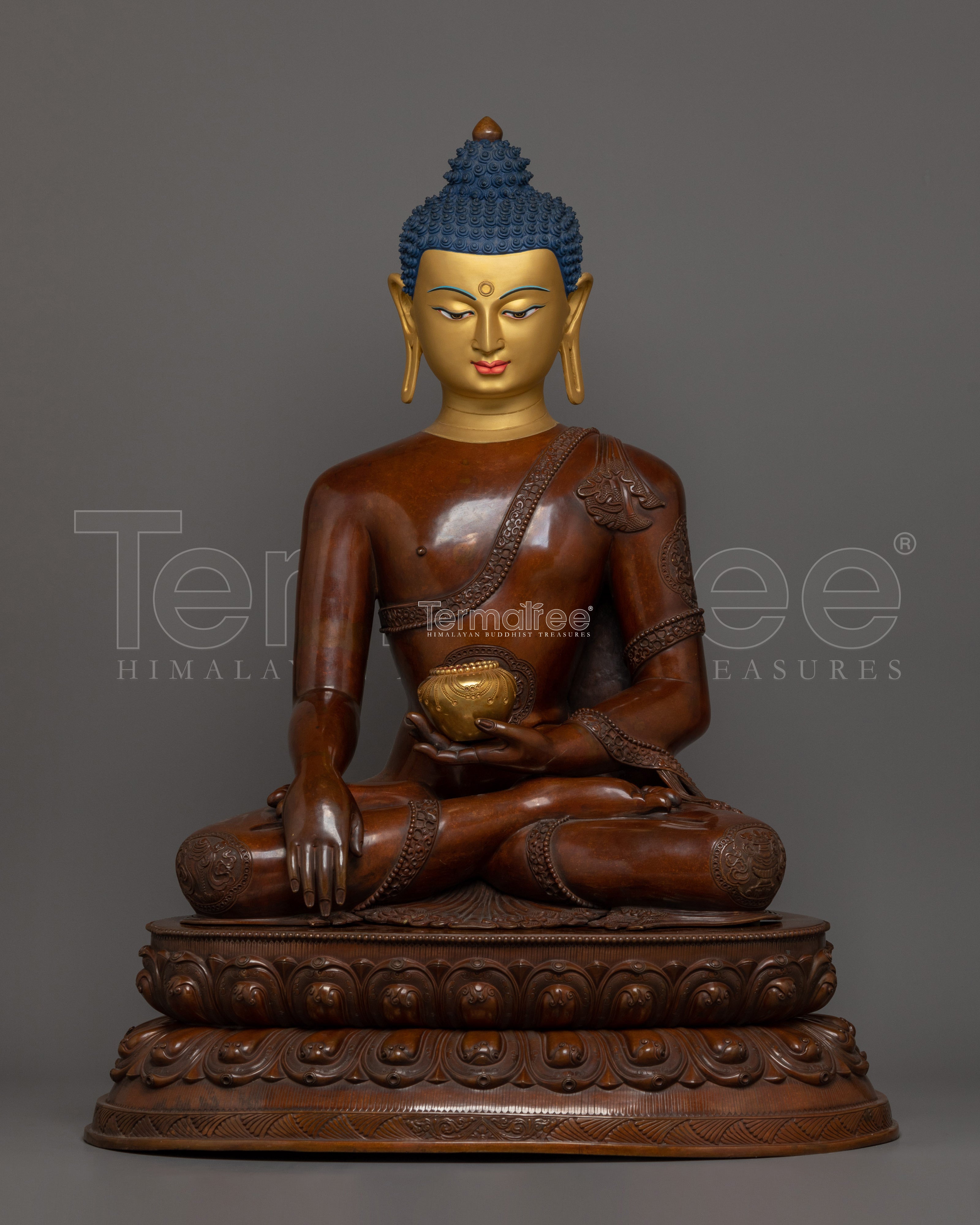 27.6 Inches Big Shakyamuni Buddha Statue | The Supreme Teacher of Enlightenment