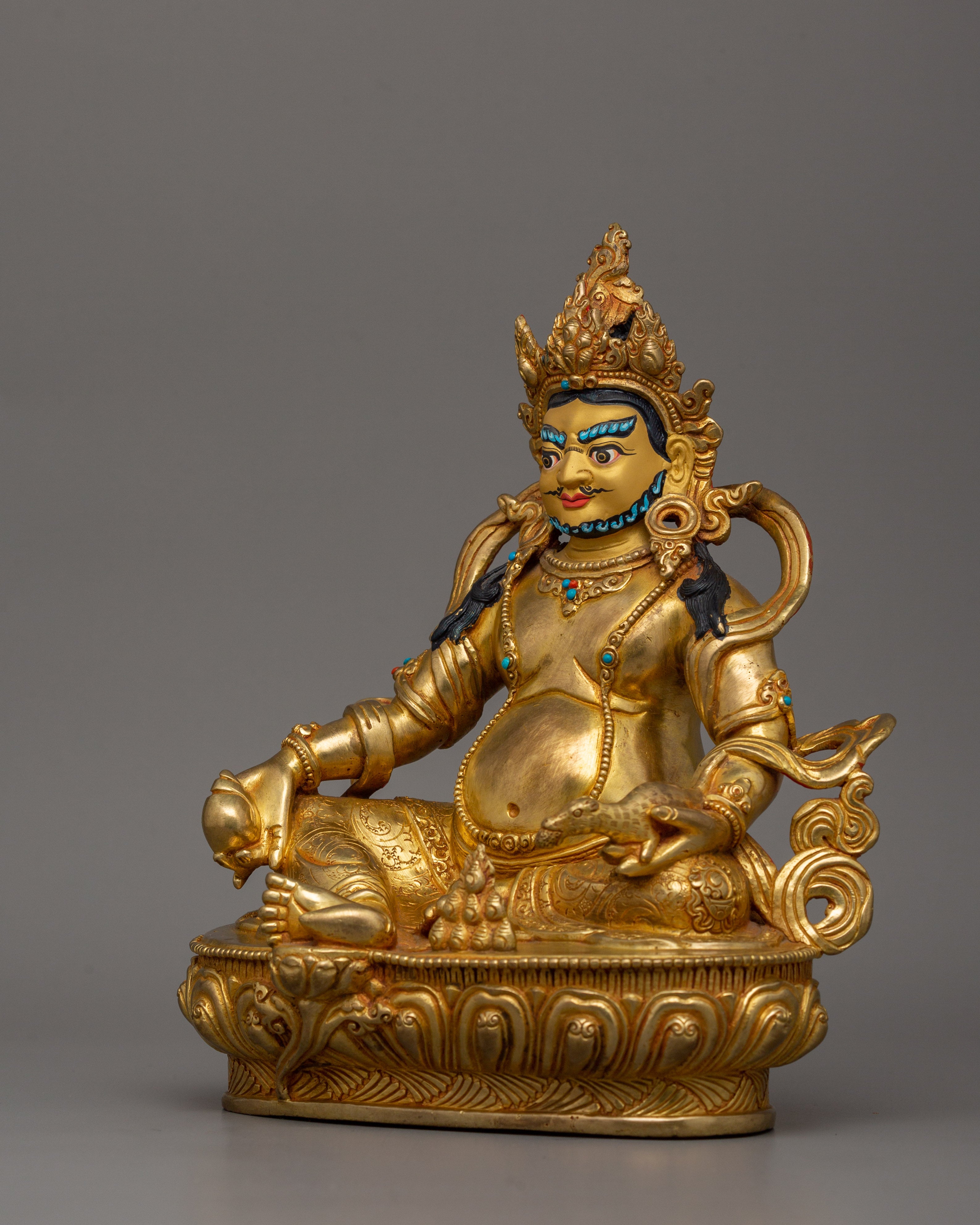 Bodhisattva of Prosperity Dzambhala | The Wish Fulfilling Deity