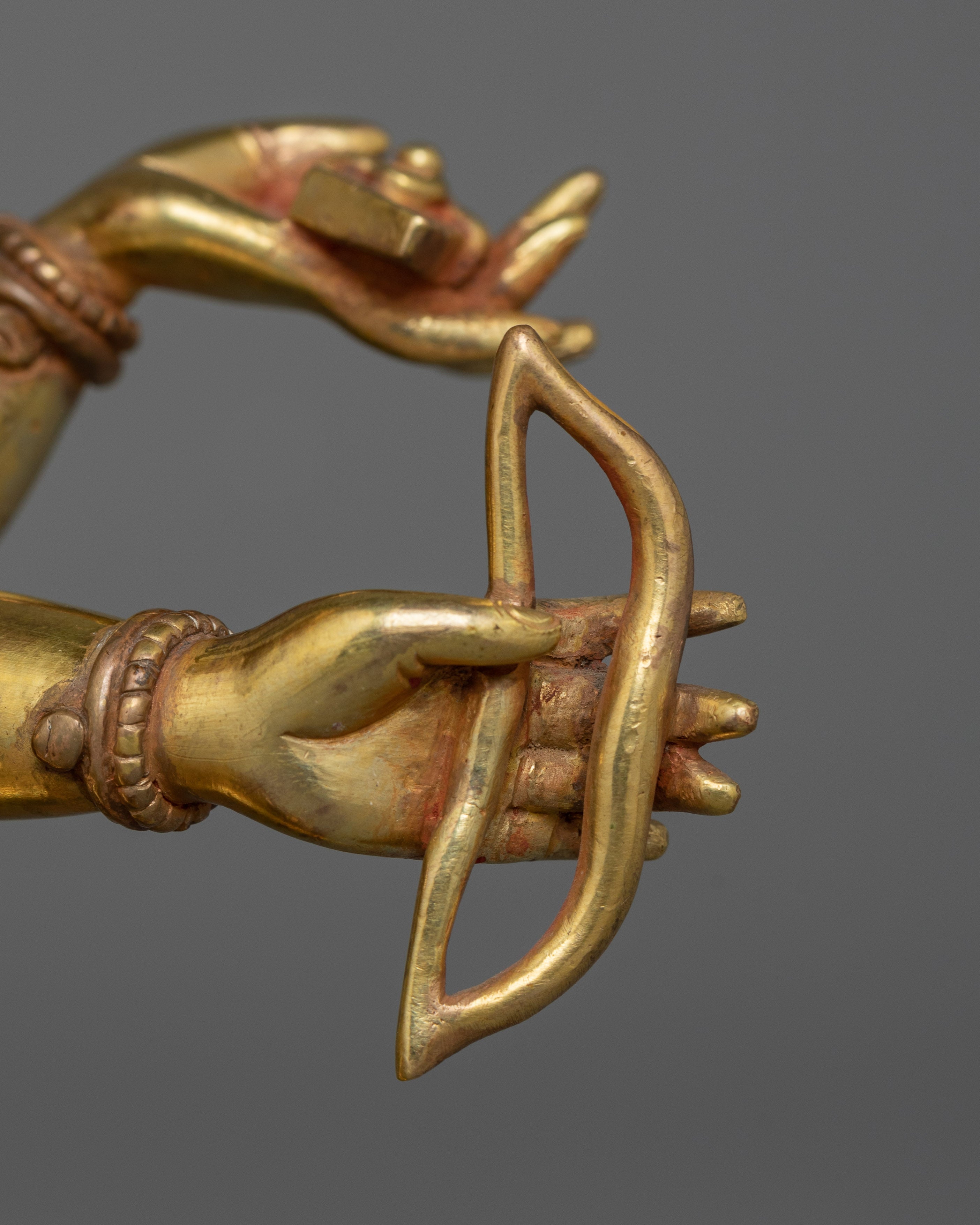 24K Gold Gilded Maha Manjushri Statue | The Embodiment of Transcendent Wisdom