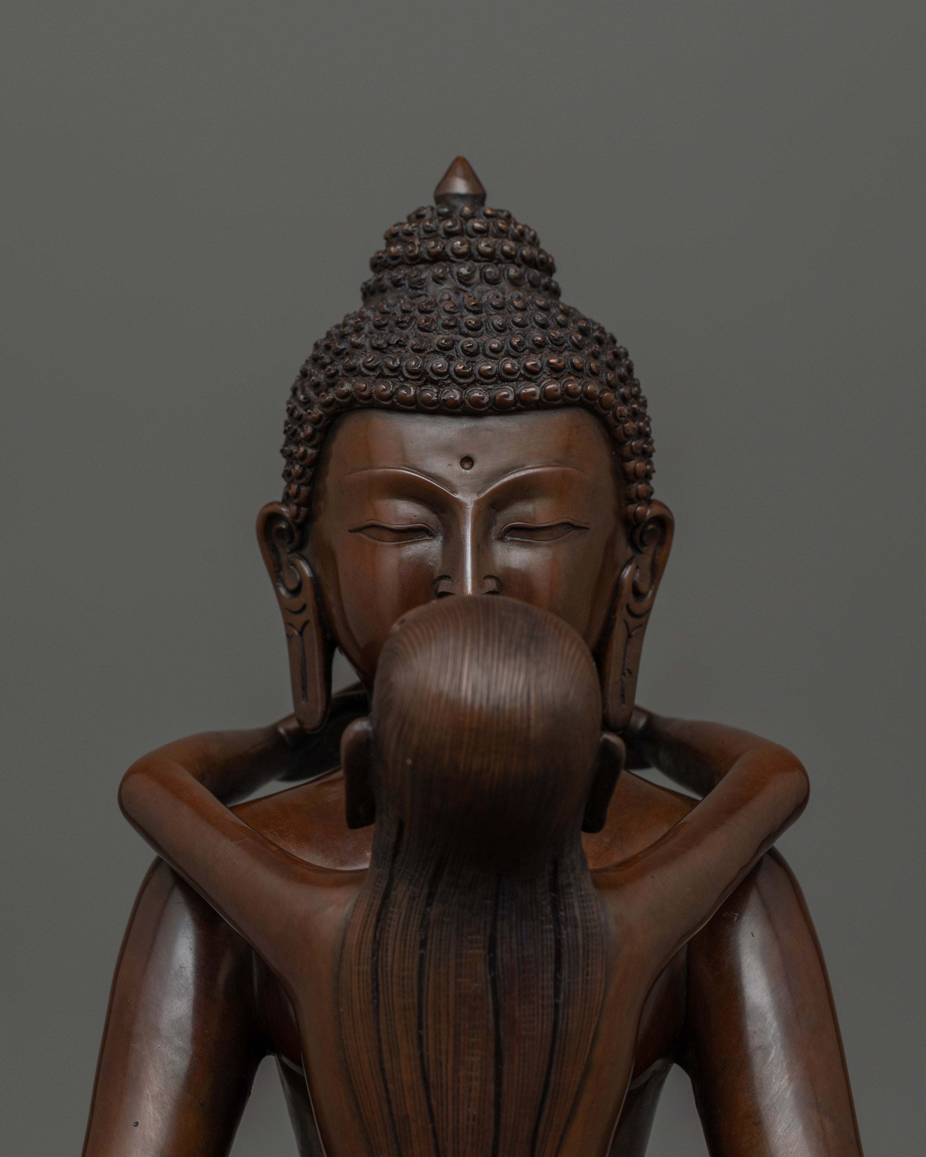 SamanthaBhadra with Consort Statue | Traditional Himalayan Art