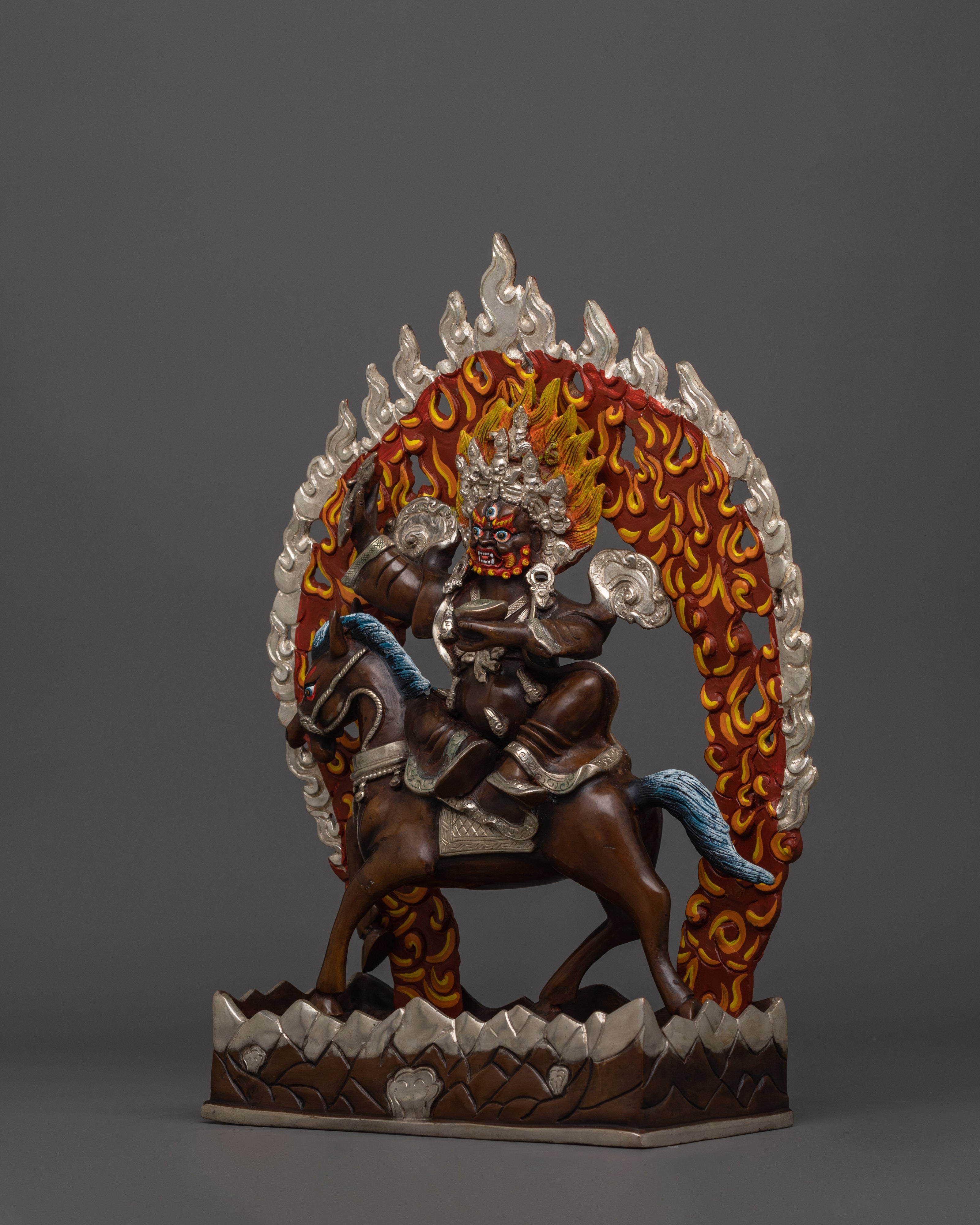 Dharmapala Mahakala Statue | Protector Deity