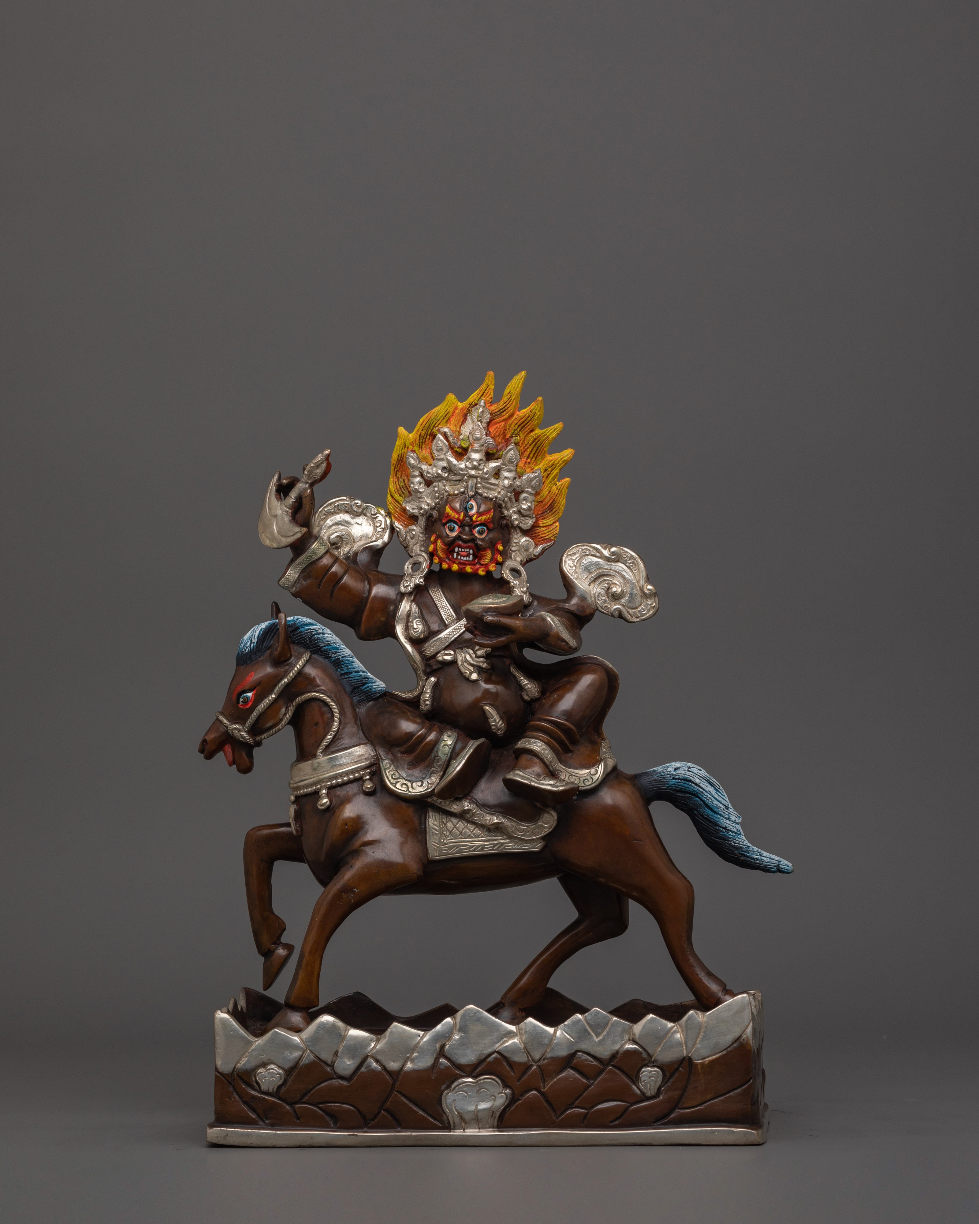 Dharmapala Mahakala Statue | Protector Deity