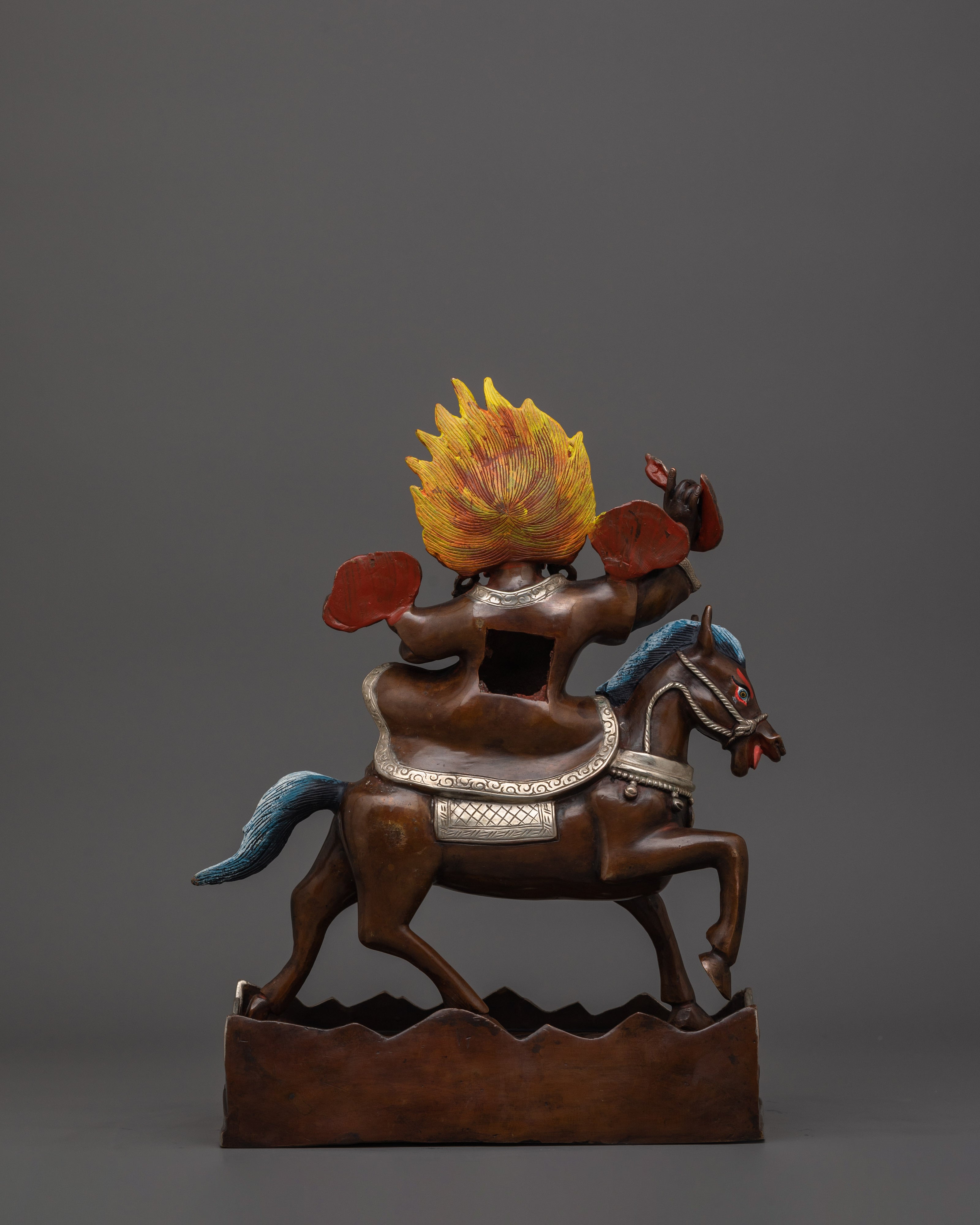 Dharmapala Mahakala Statue | Protector Deity