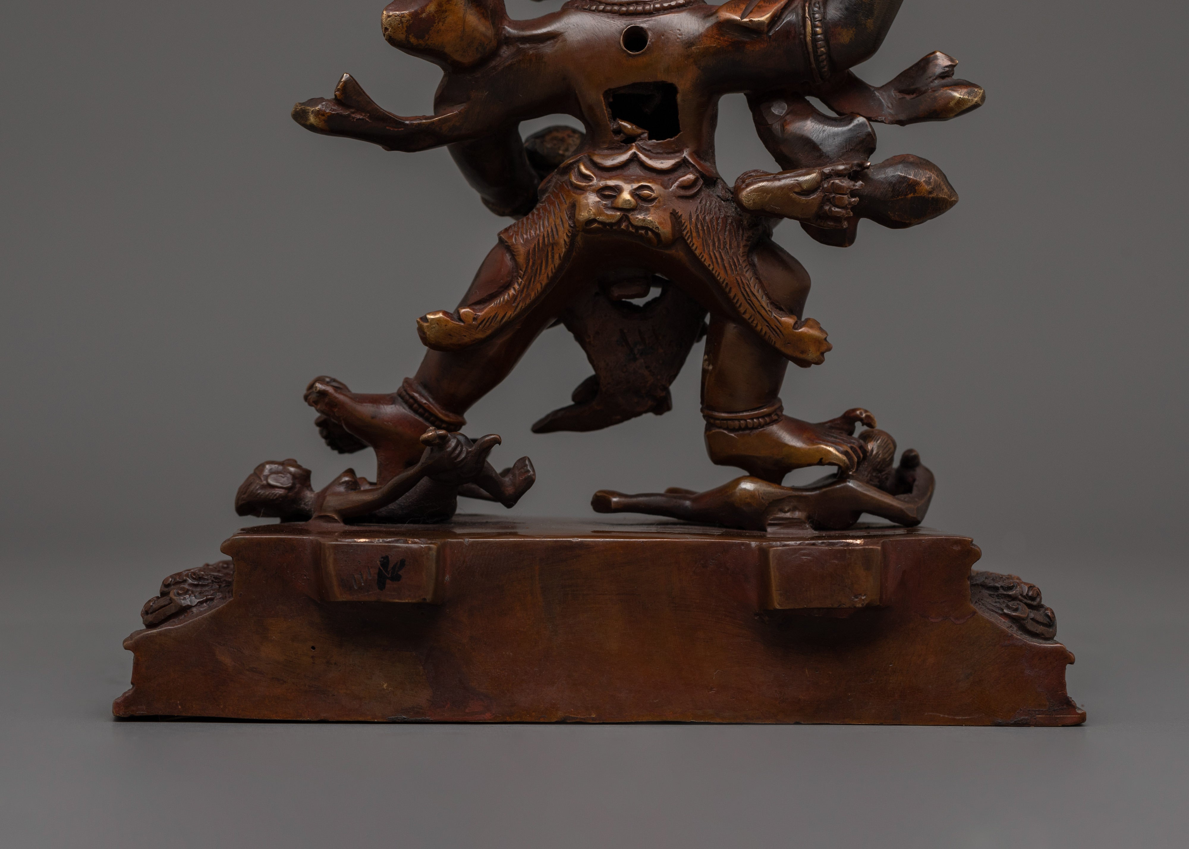 Statue of Wrathful Deity Mahakala | Protector of the Dharma Statue