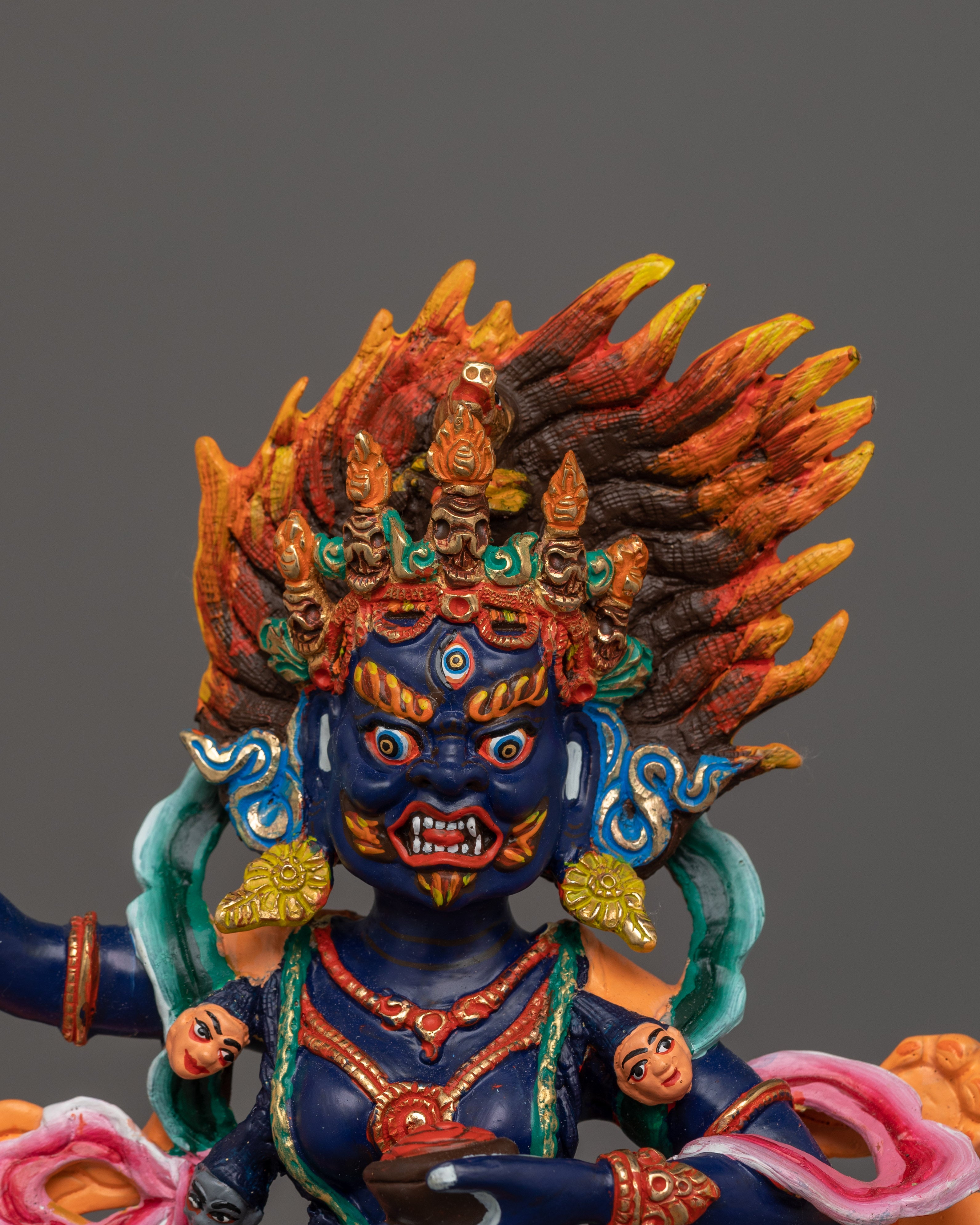 Handmade Dorje Phagmo Statue | The Wrathful Dety