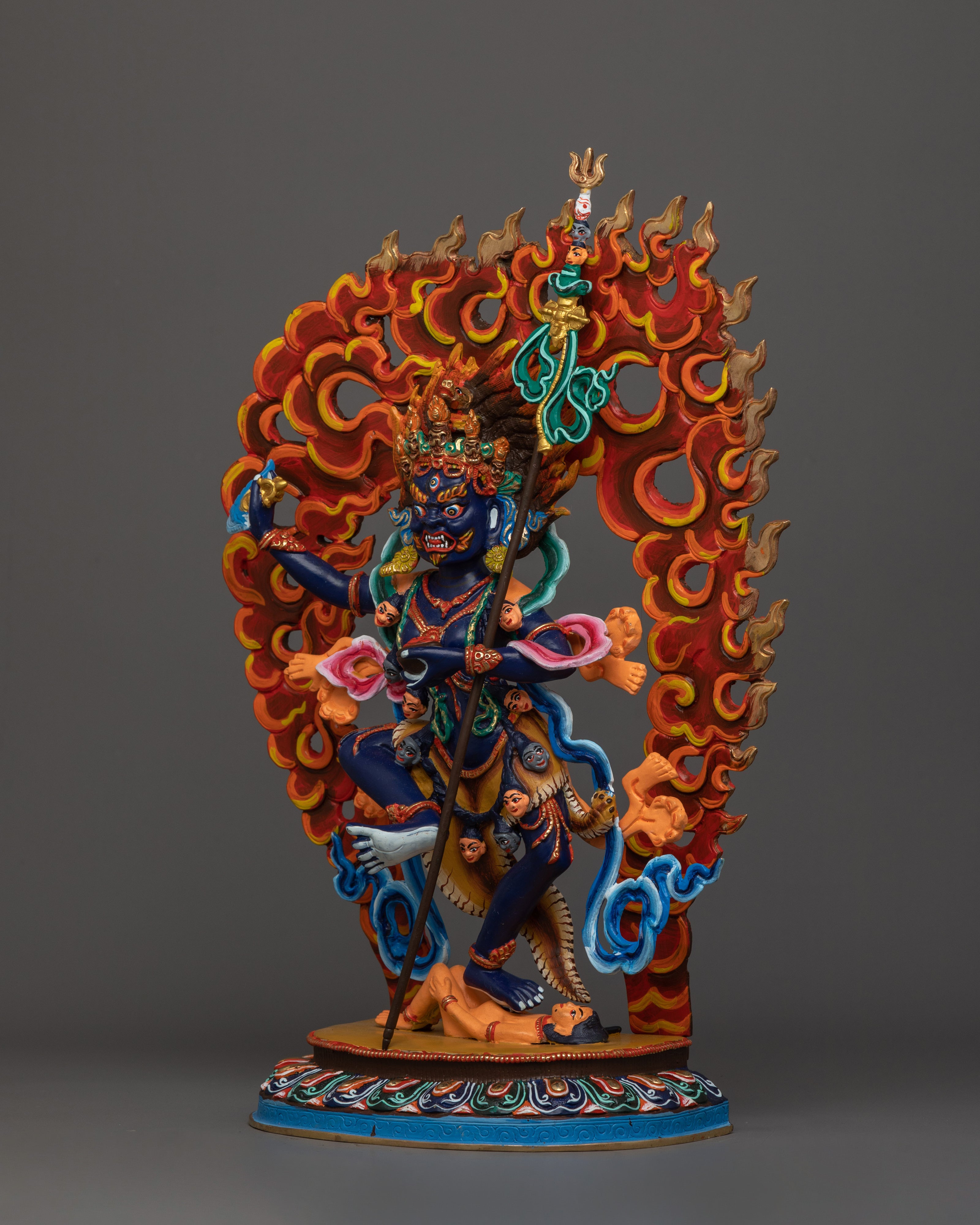 Handmade Dorje Phagmo Statue | The Wrathful Dety