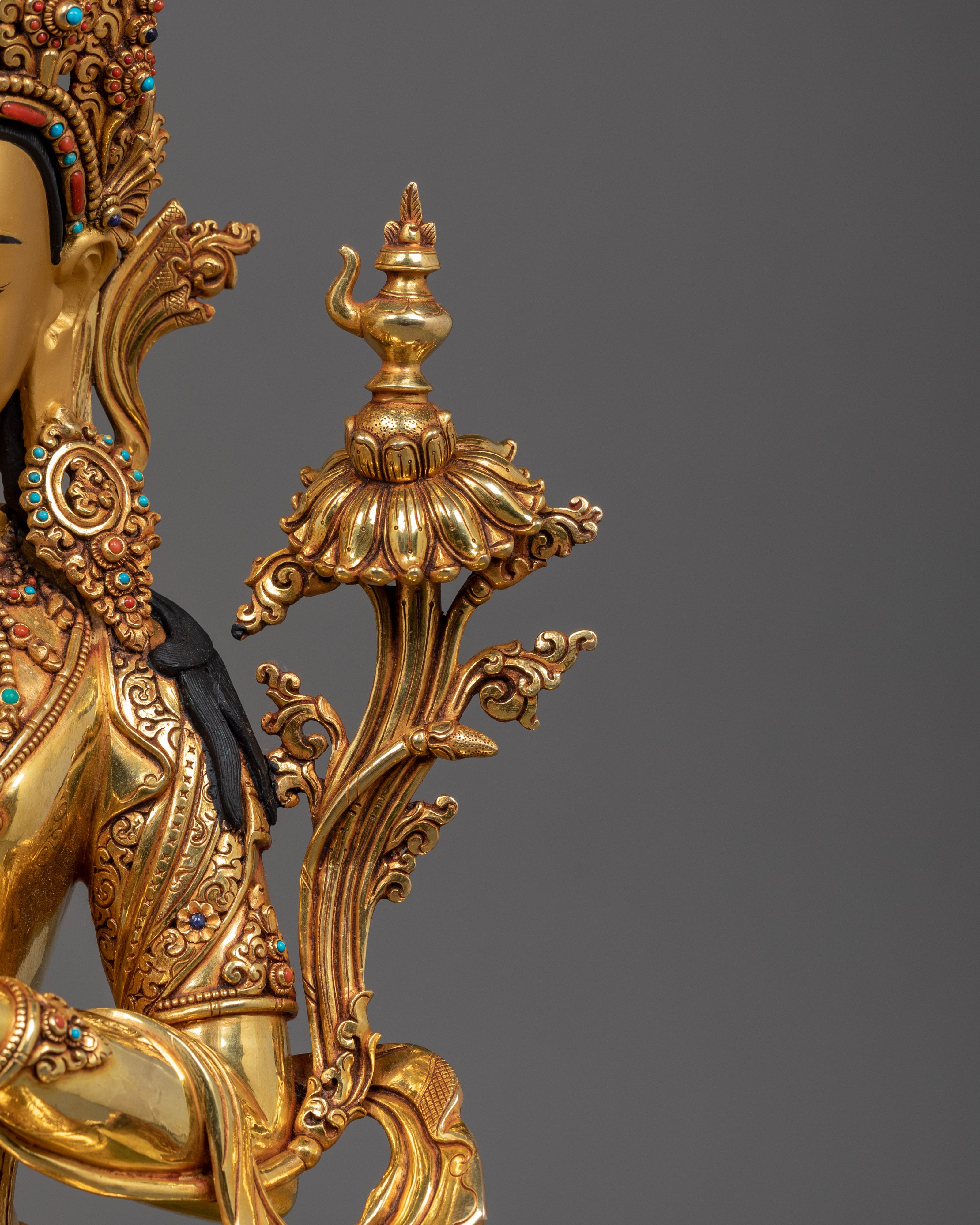 Maitreya Buddha Statue with big Throne |The Future Buddha and Embodiment of Loving