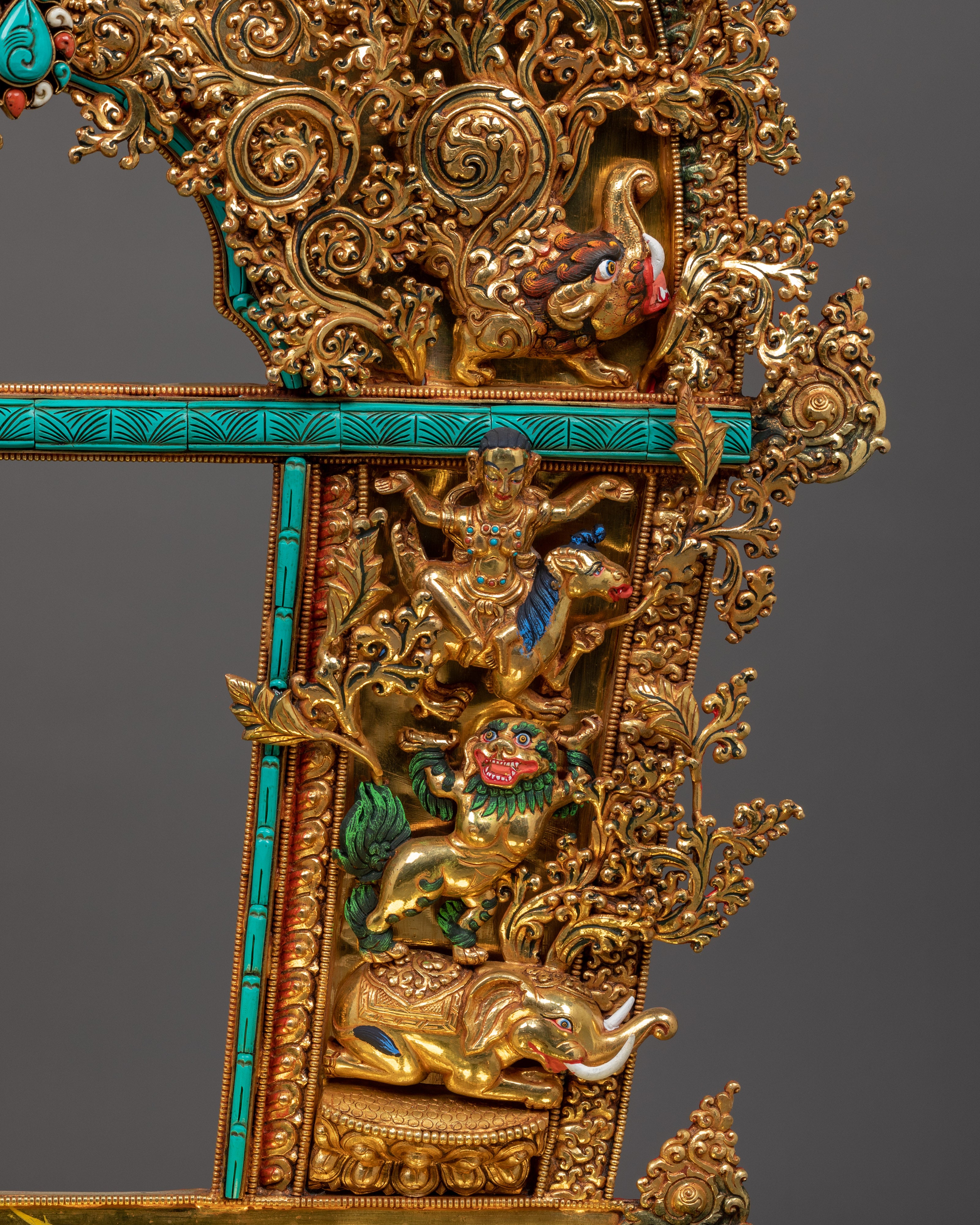 Maitreya Buddha Statue with big Throne |The Future Buddha and Embodiment of Loving