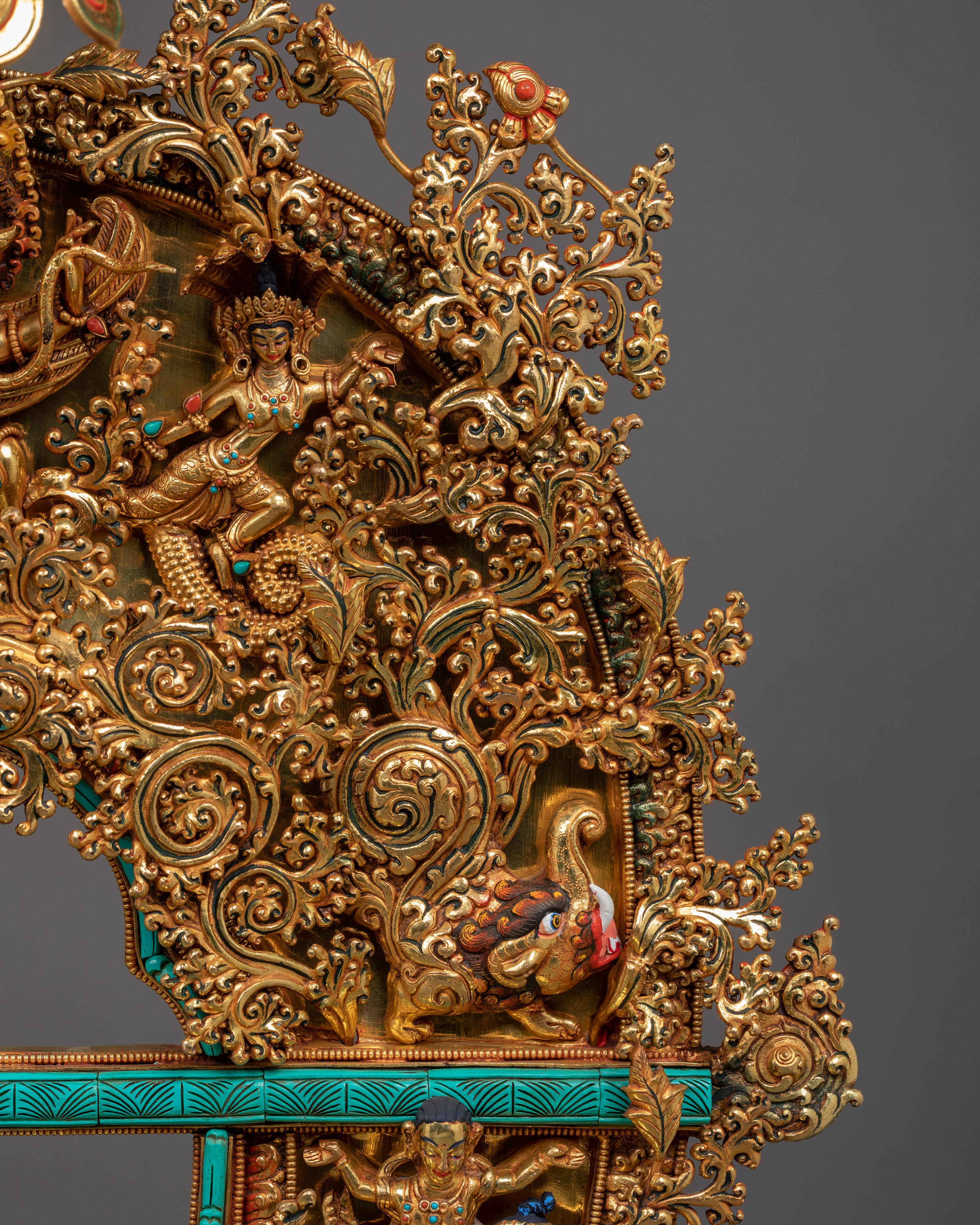 Maitreya Buddha Statue with big Throne |The Future Buddha and Embodiment of Loving