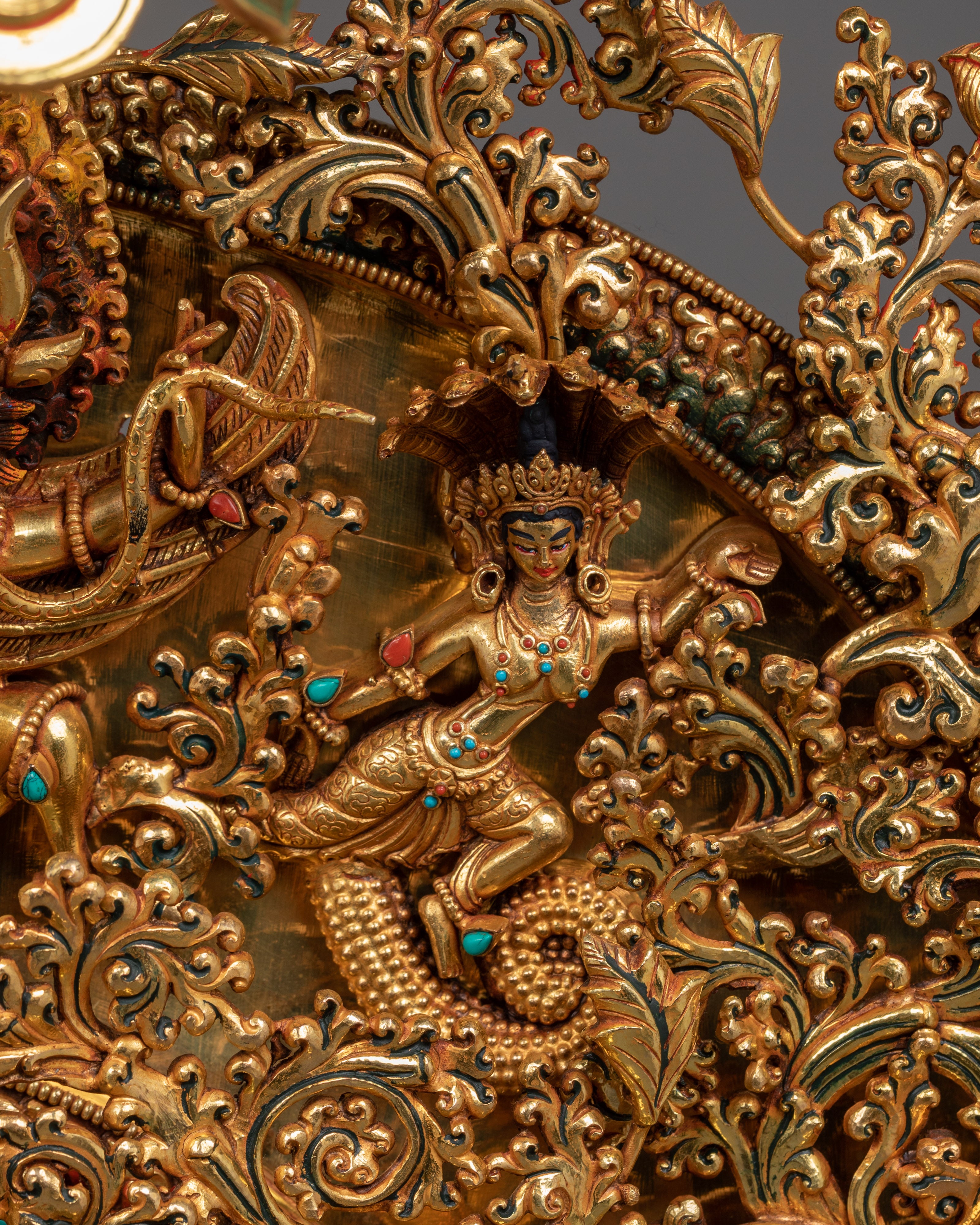 Maitreya Buddha Statue with big Throne |The Future Buddha and Embodiment of Loving