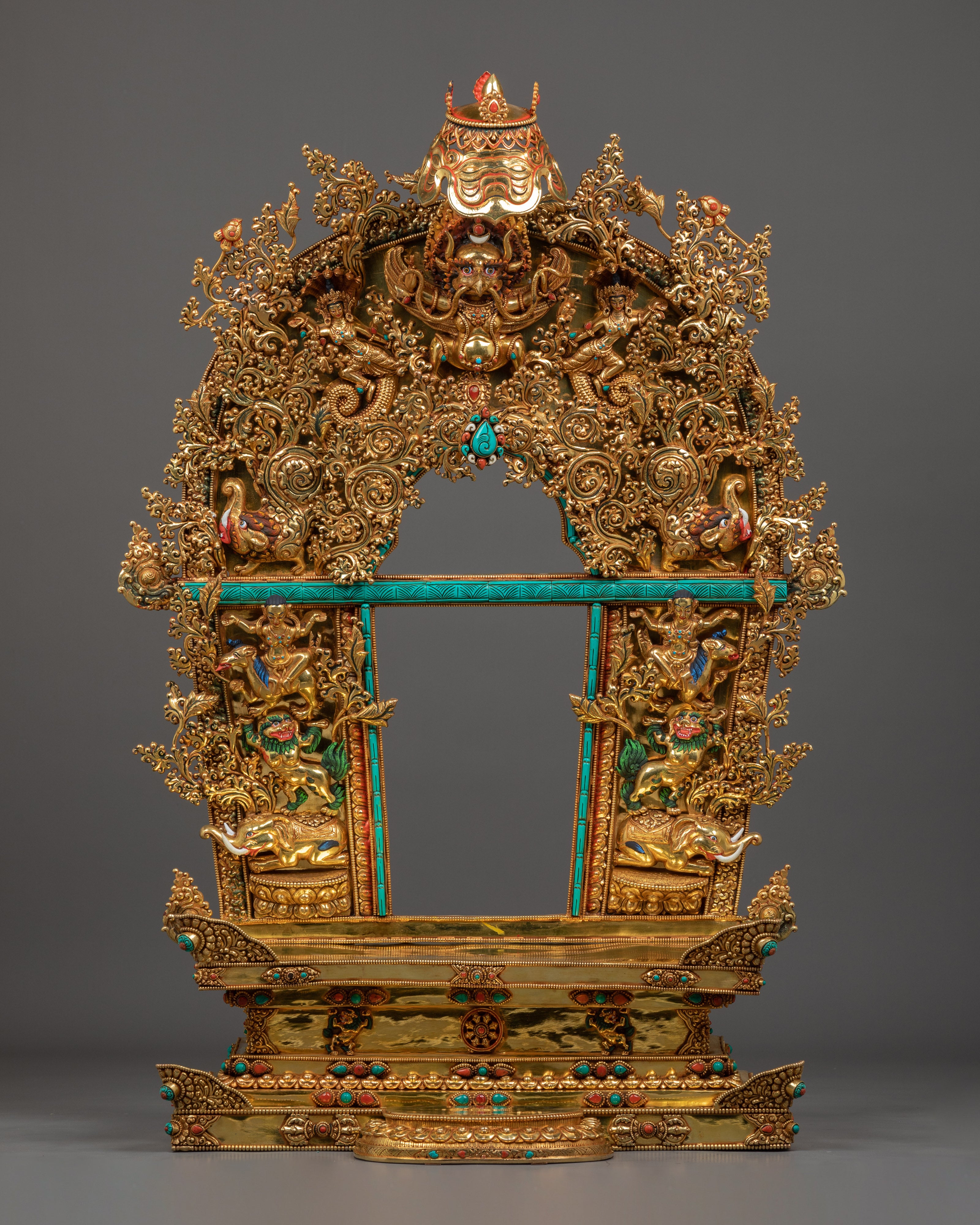 Maitreya Buddha Statue with big Throne |The Future Buddha and Embodiment of Loving