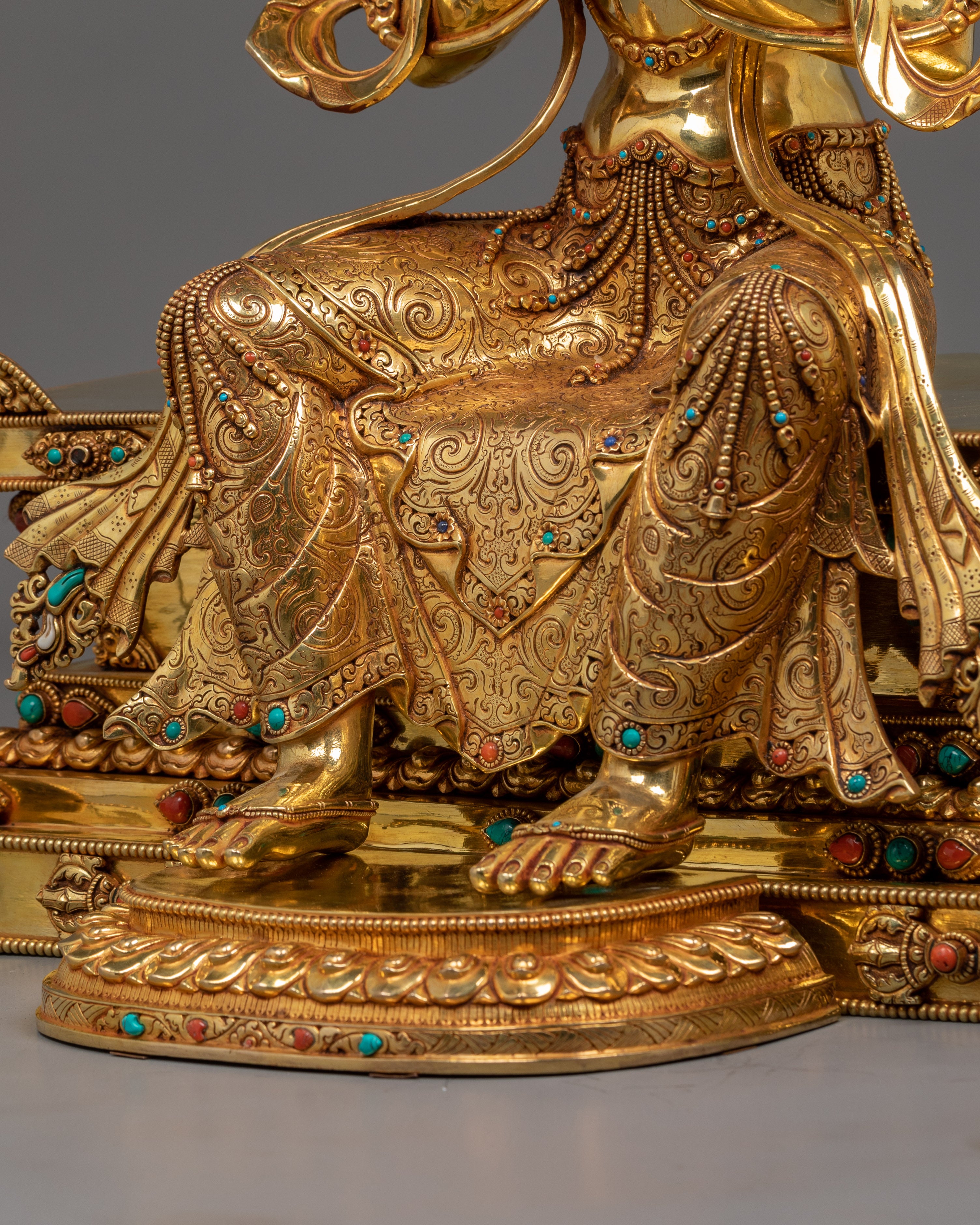 Maitreya Buddha Statue with big Throne |The Future Buddha and Embodiment of Loving