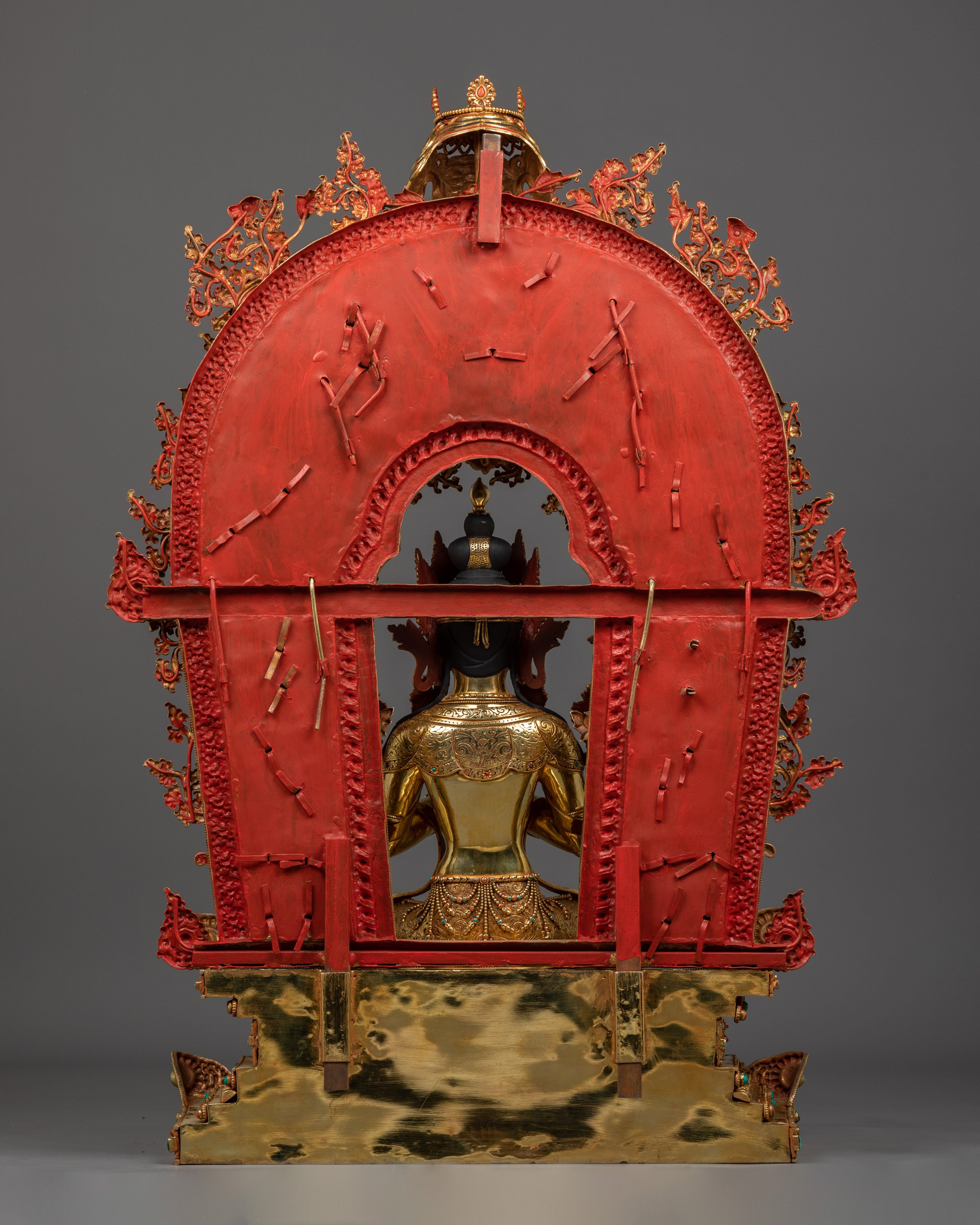 Maitreya Buddha Statue with big Throne |The Future Buddha and Embodiment of Loving