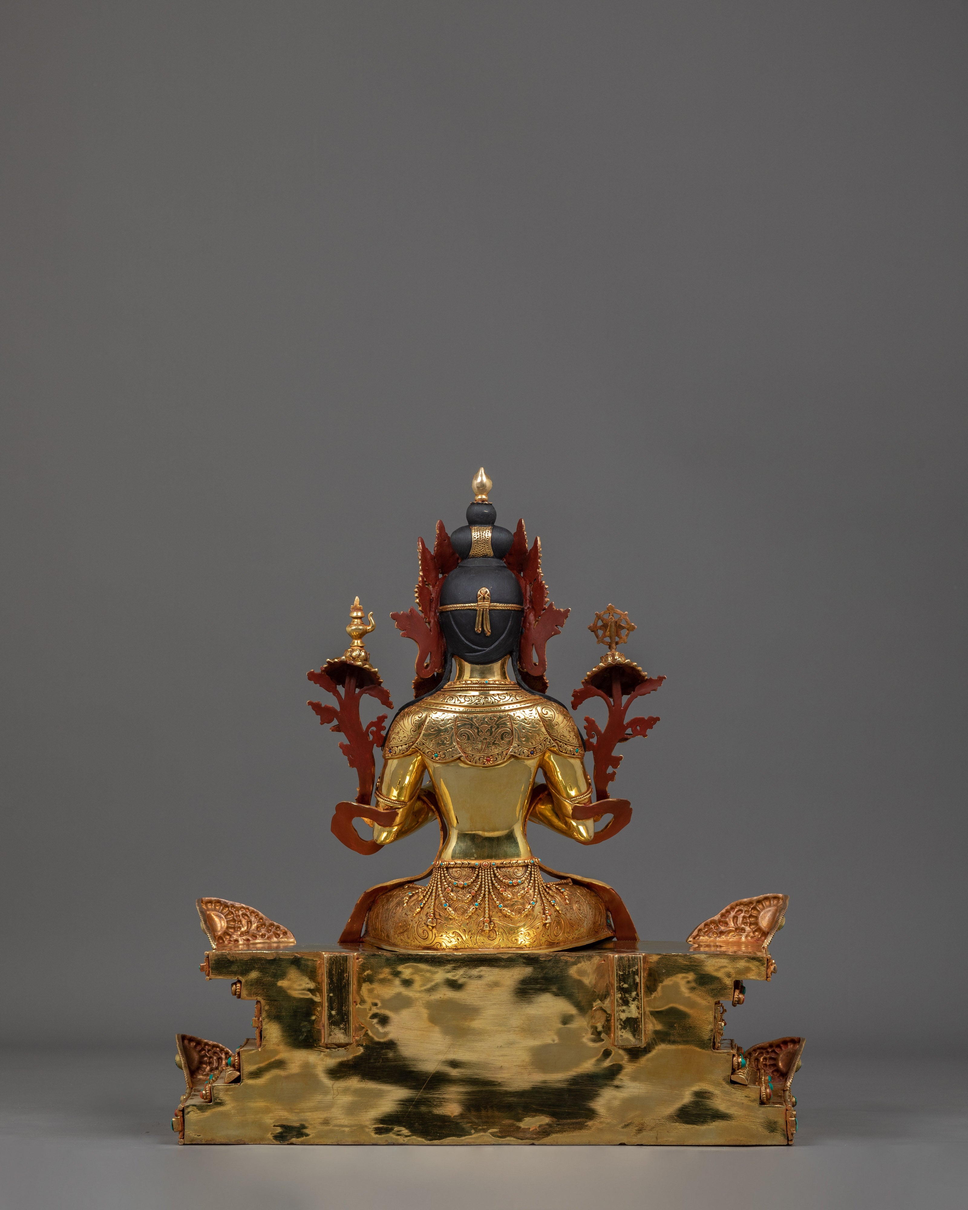 Maitreya Buddha Statue with big Throne |The Future Buddha and Embodiment of Loving