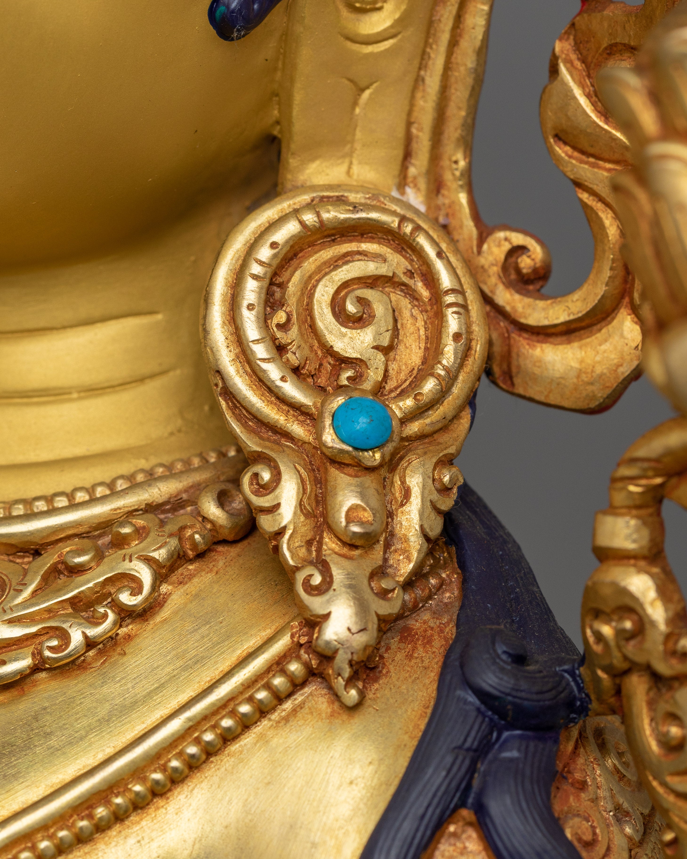 Green Tara with Beautiful Halo Statue | The Compassionate Protector