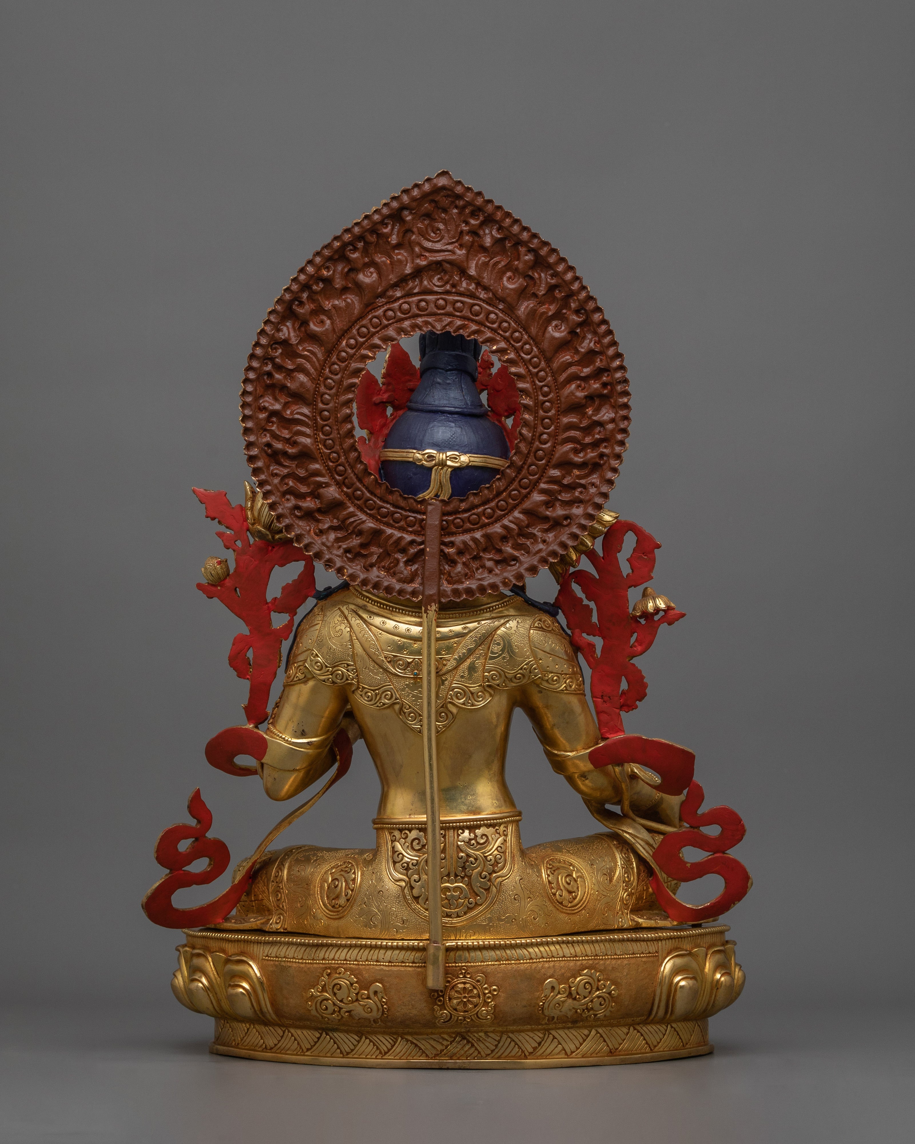 Green Tara with Beautiful Halo Statue | The Compassionate Protector