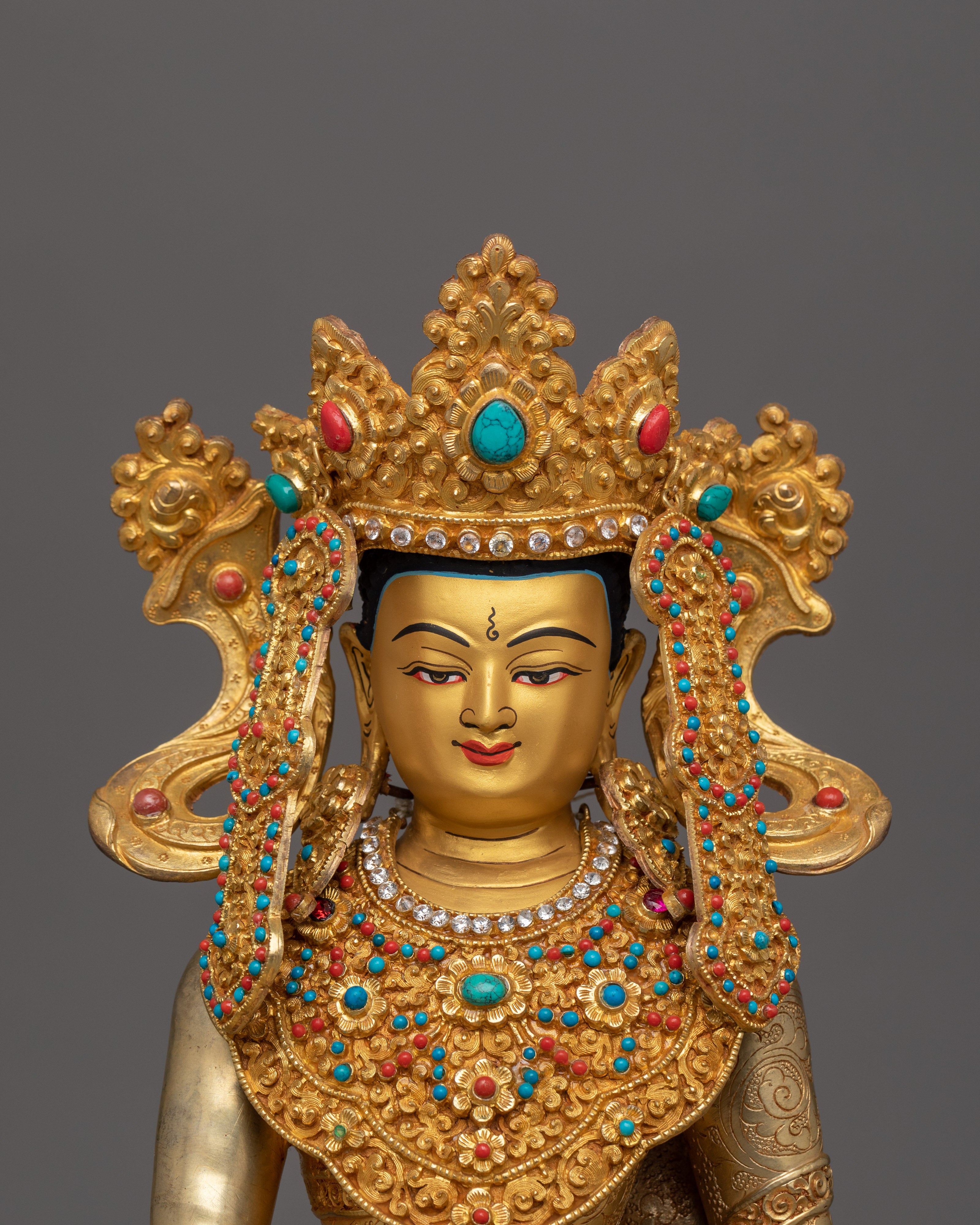 Handmade Statue Of Royal Buddha Crown Shakyamuni | An Artistic and Spiritual Legacy