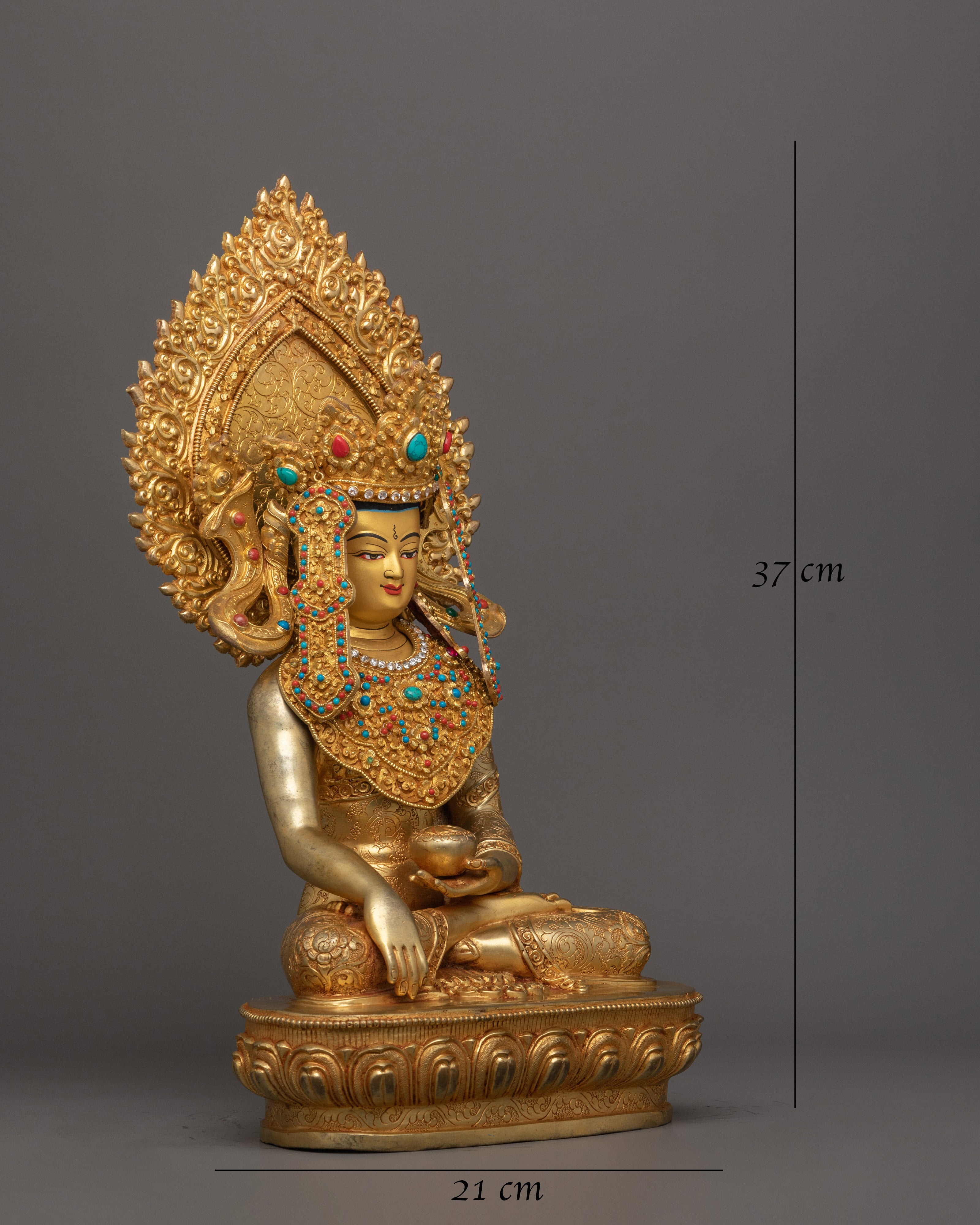 royal-buddha-crown-shakyamuni