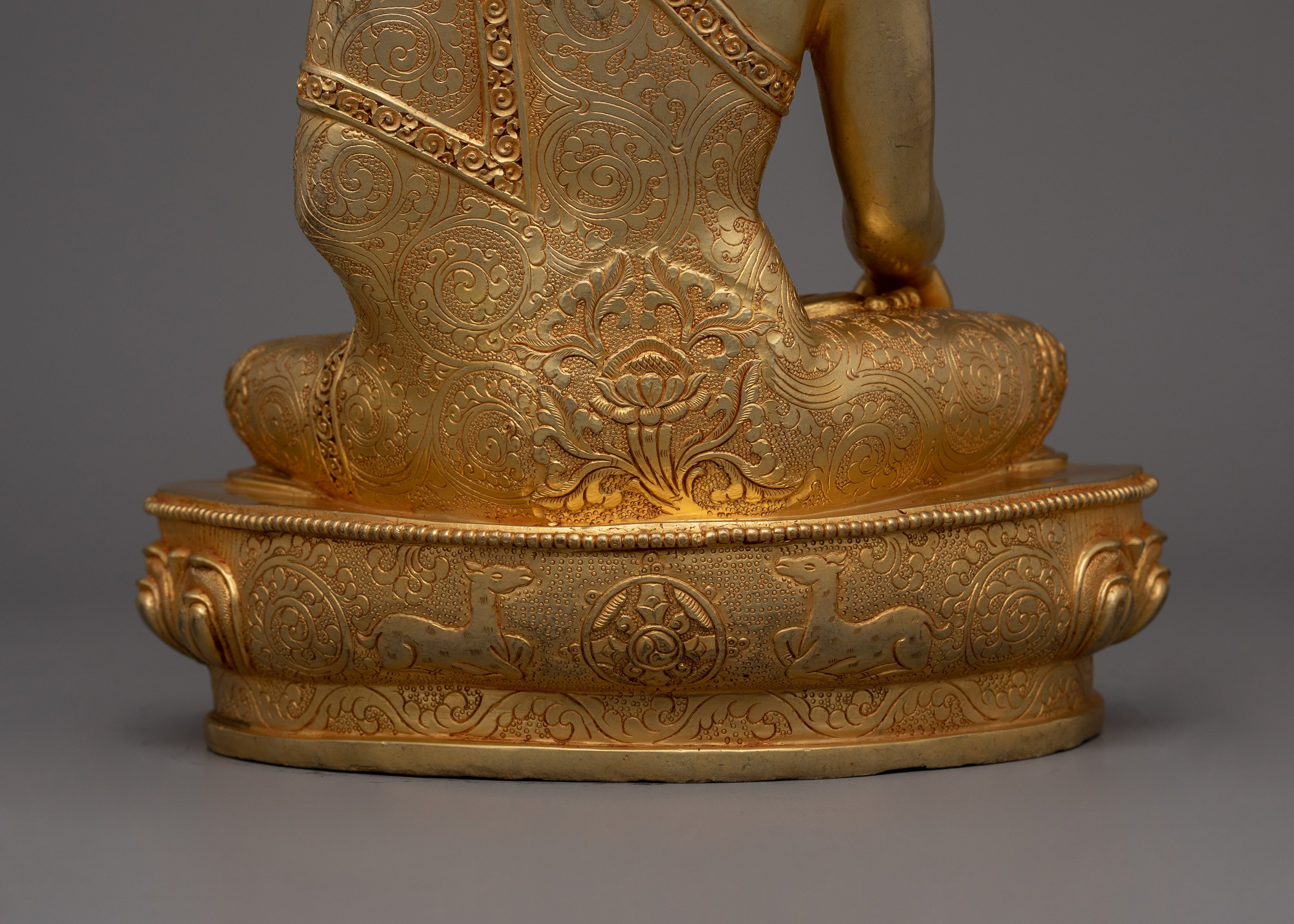 Handmade Statue Of Royal Buddha Crown Shakyamuni | An Artistic and Spiritual Legacy