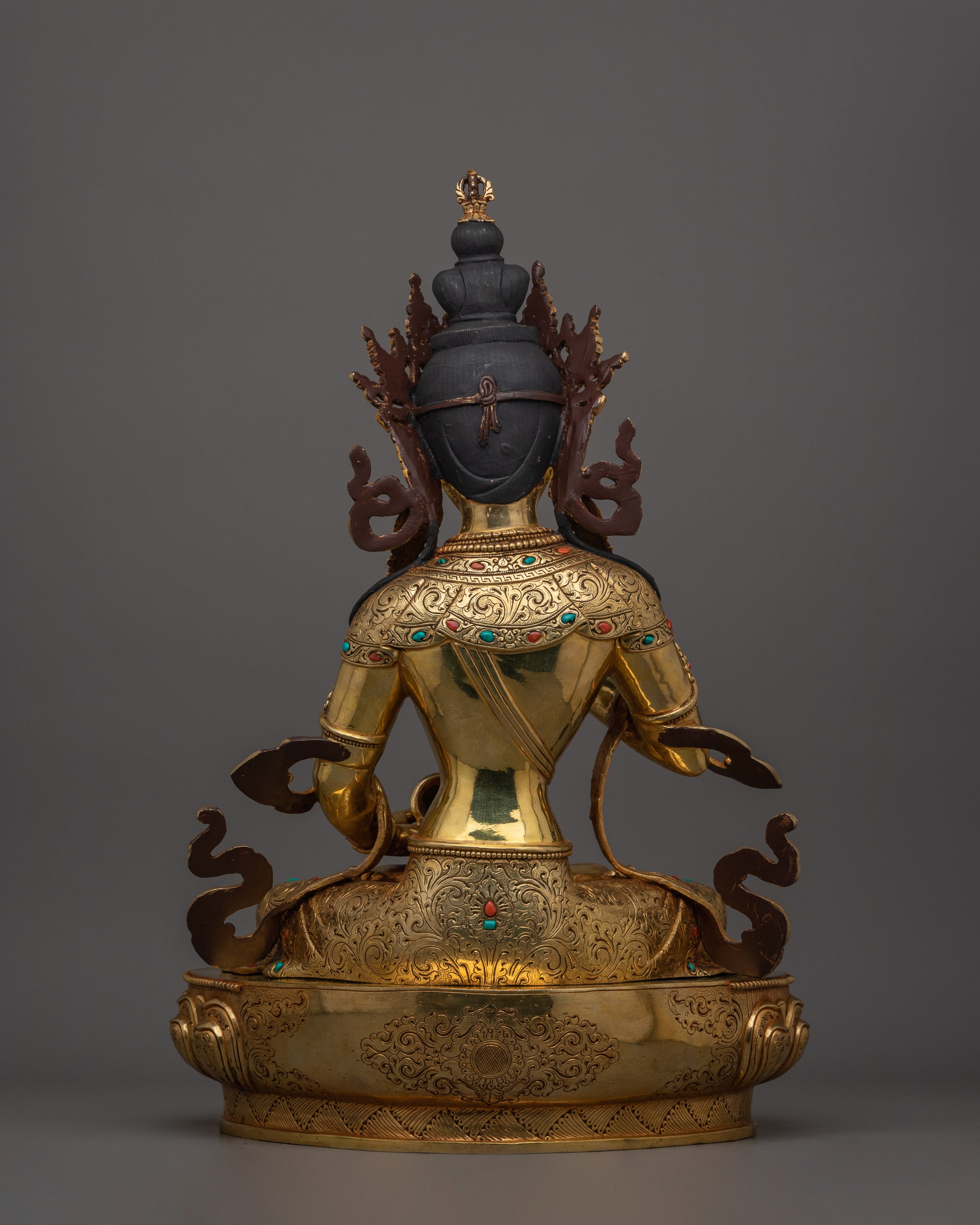 Handmade Sculpture of Himalayan Deity Vajrasattva | The Deity of Purification