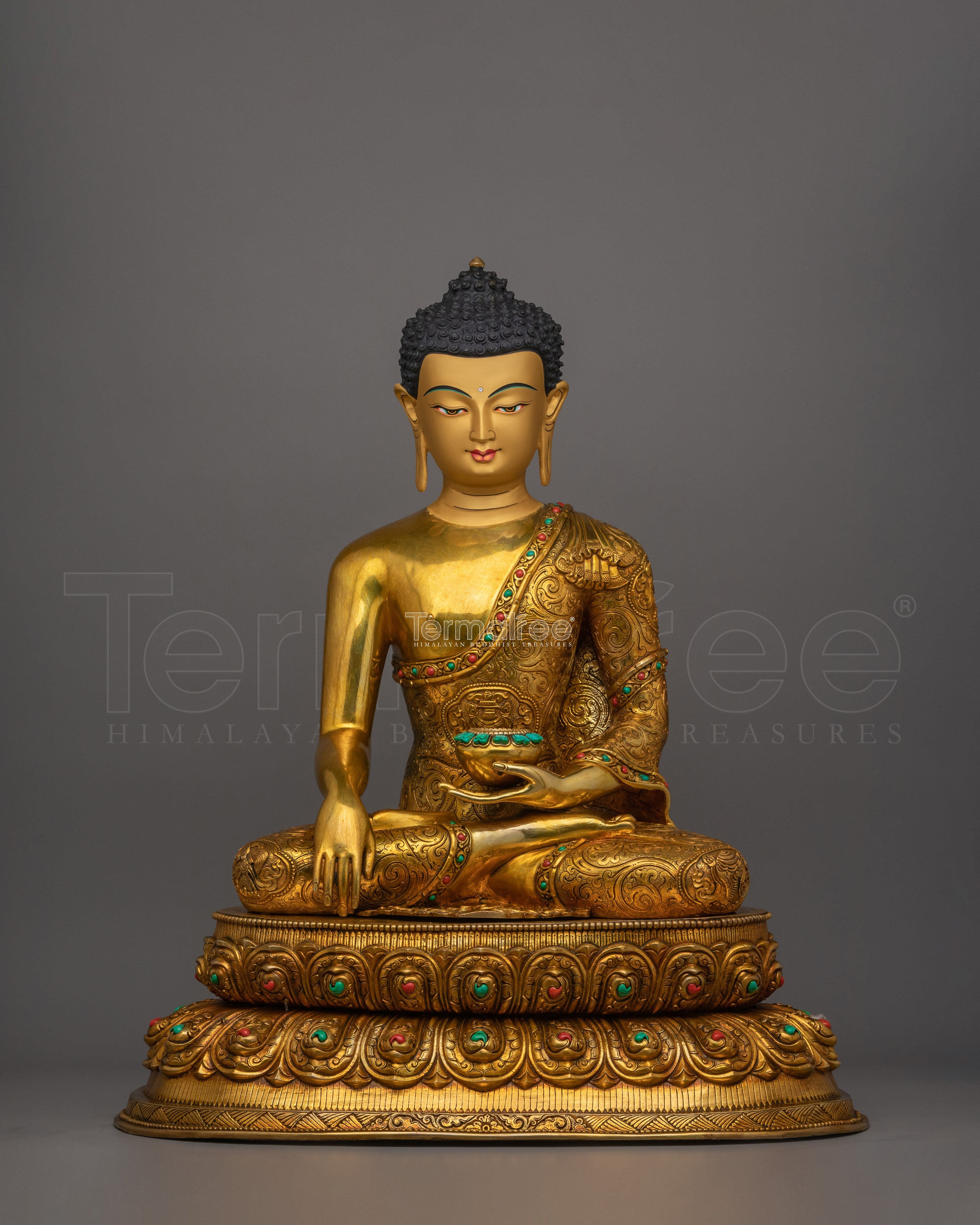 Handcrafted Figurine of Buddha Shakyamuni | A Divine Symbol of Enlightenment