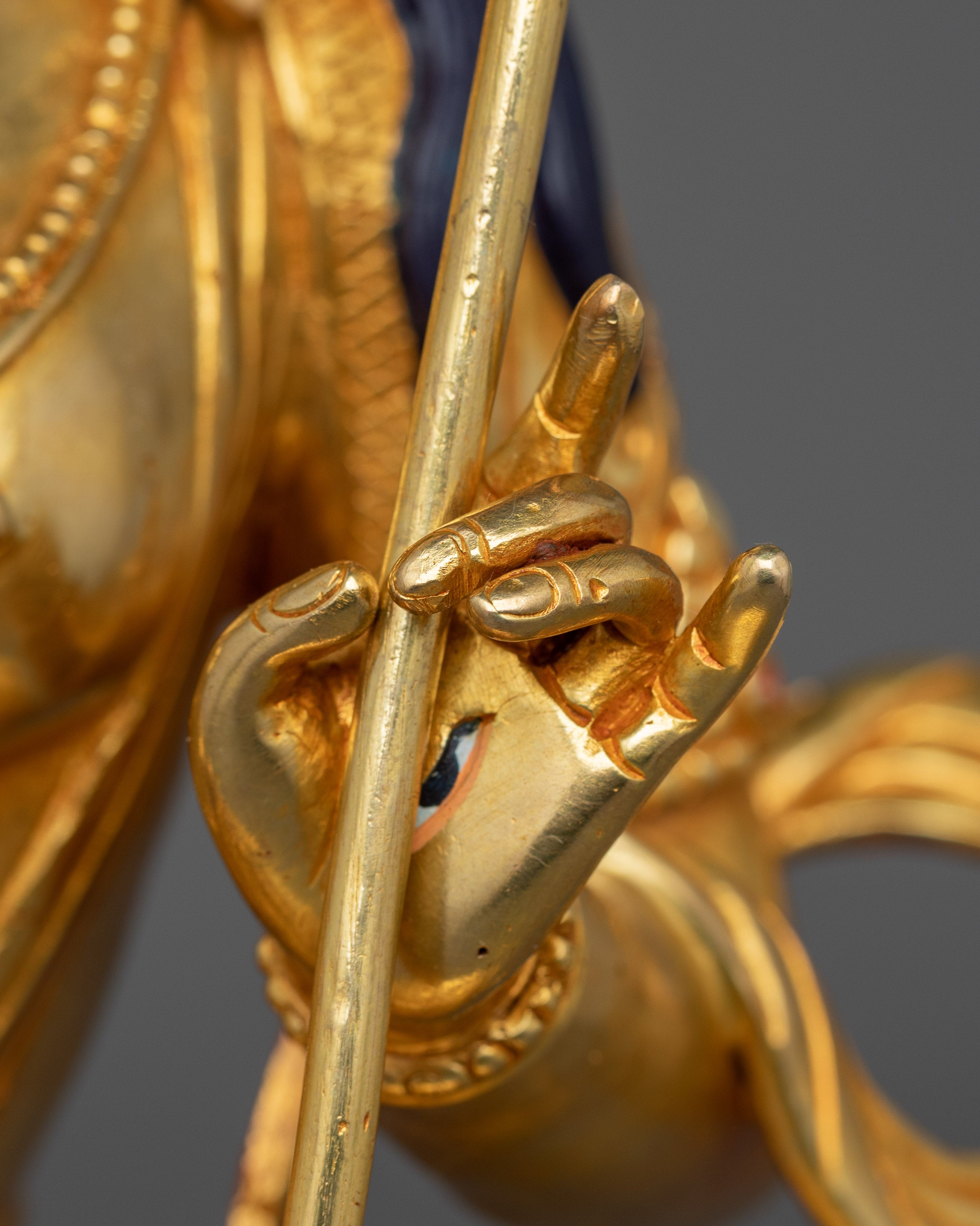 Handmade Figurine of Dukar | The White Umbrella Deity of Protection