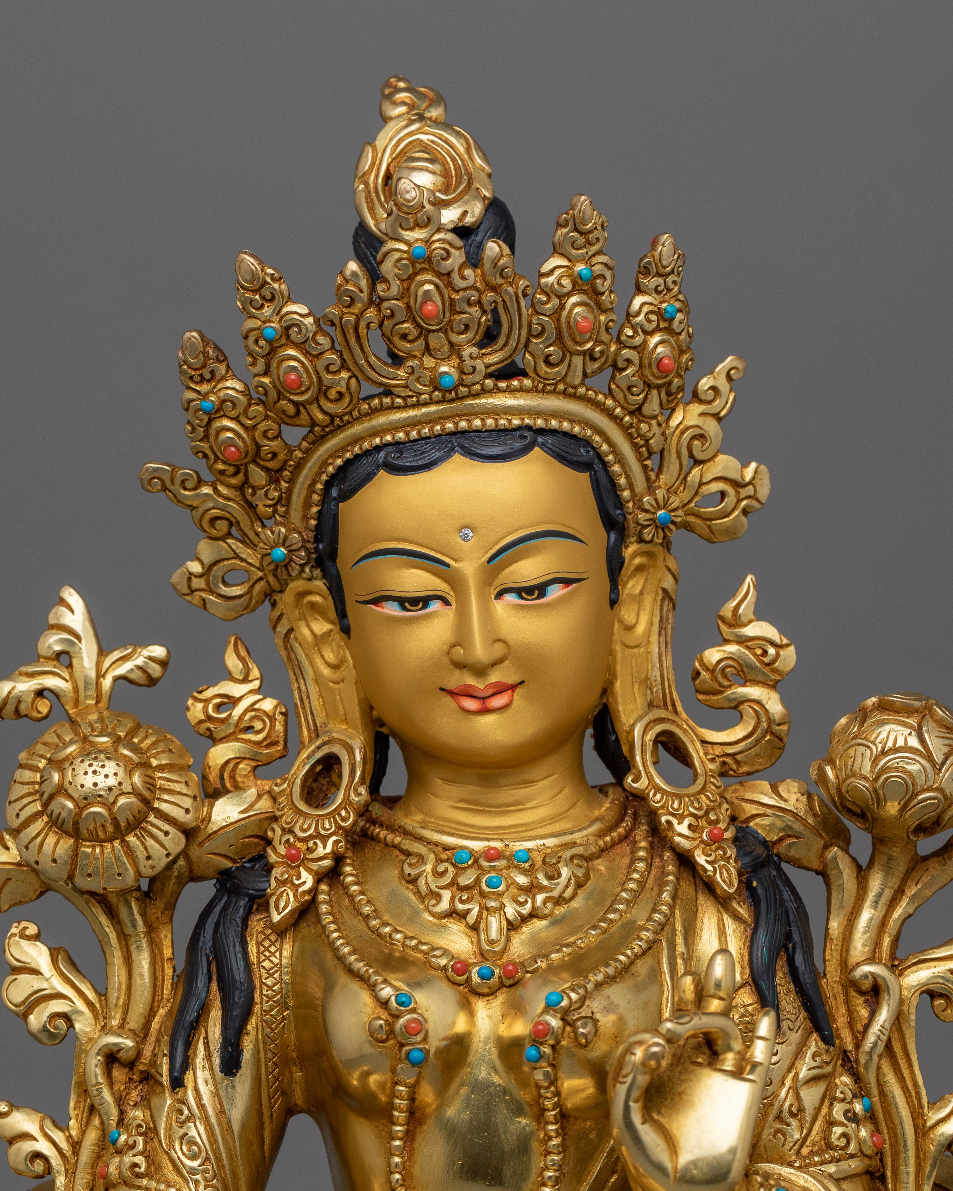 Handcrafted Statue of Shyama Tara | The Embodiment of Compassion and Swift Protection