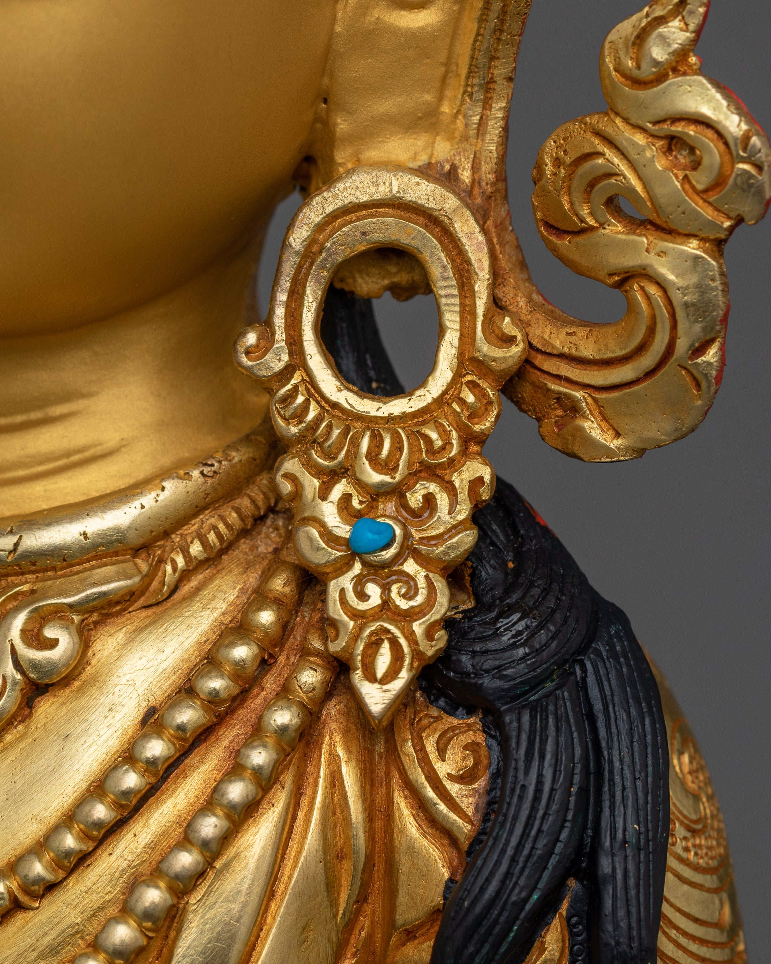 Handmade Bodhisattva Deity Kshitigarbha | Guardian of the Underworld