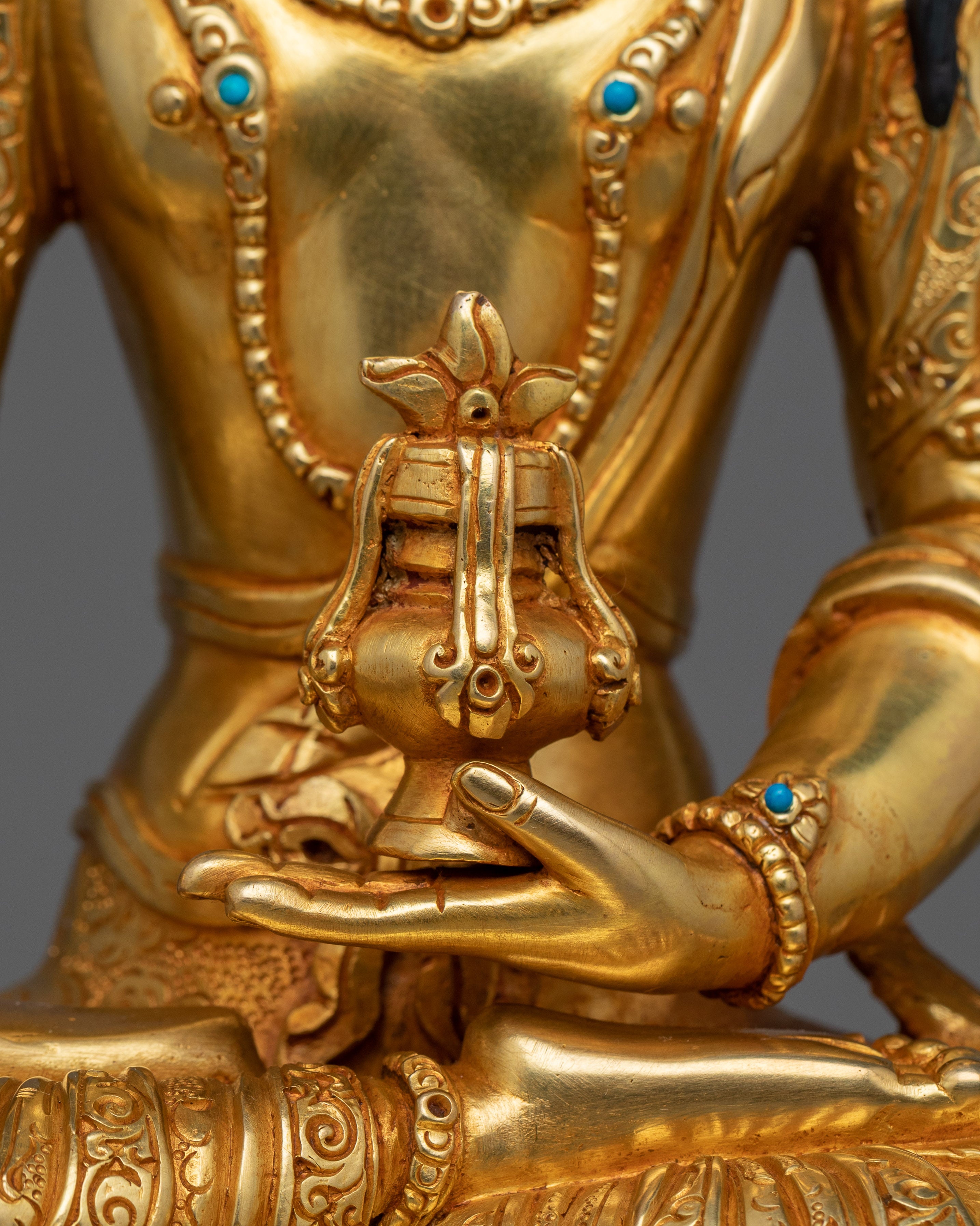 Handmade Bodhisattva Deity Kshitigarbha | Guardian of the Underworld